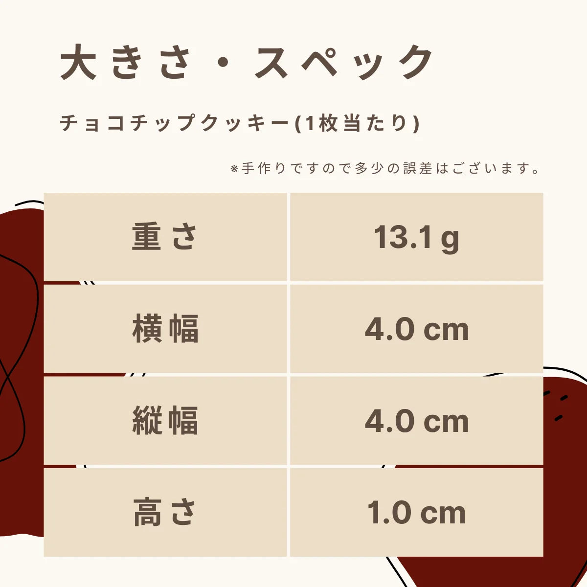 Fusbon Chocolate Chip Cookies (10 cookies) Carbohydrates 1.0g per cookie