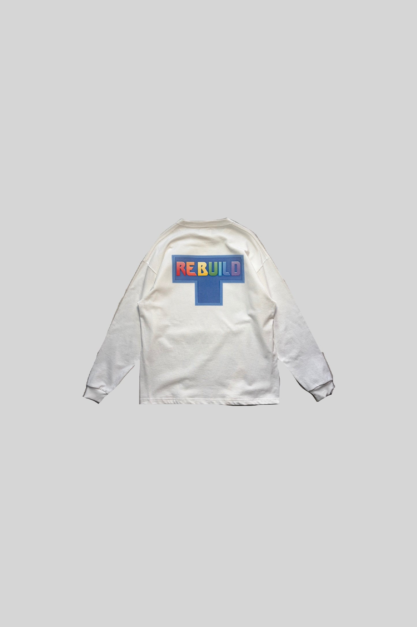 REBUILD L/S TEE(WHITE)