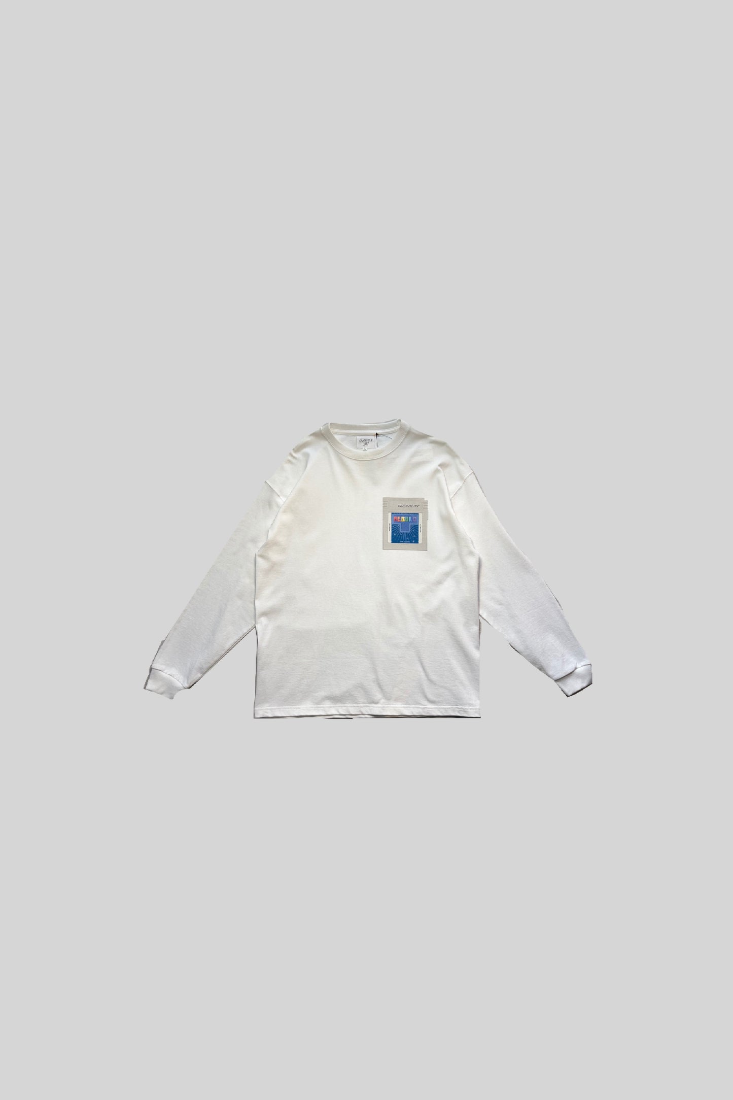 REBUILD L/S TEE(WHITE)