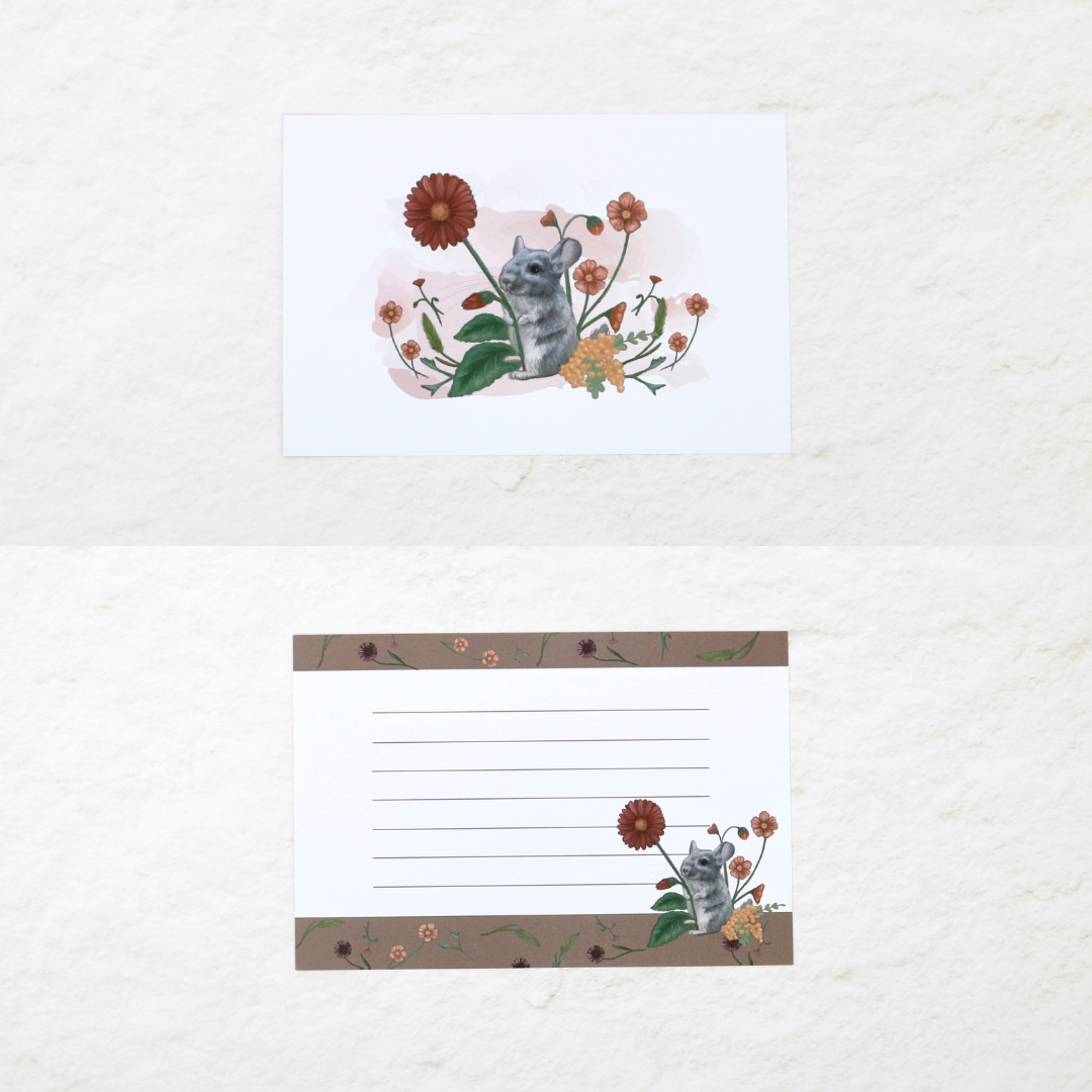 Message Card - Chinchilla [kana]