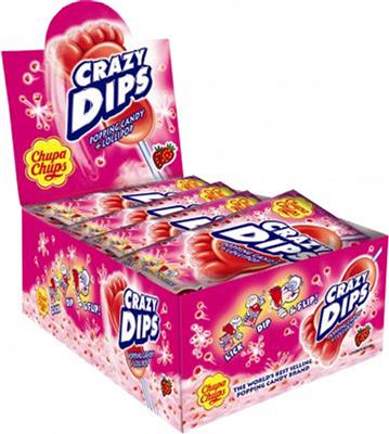 Crazy Dips Chupa Chups - Single unit  チュッパチャップス　クレイジーディップ