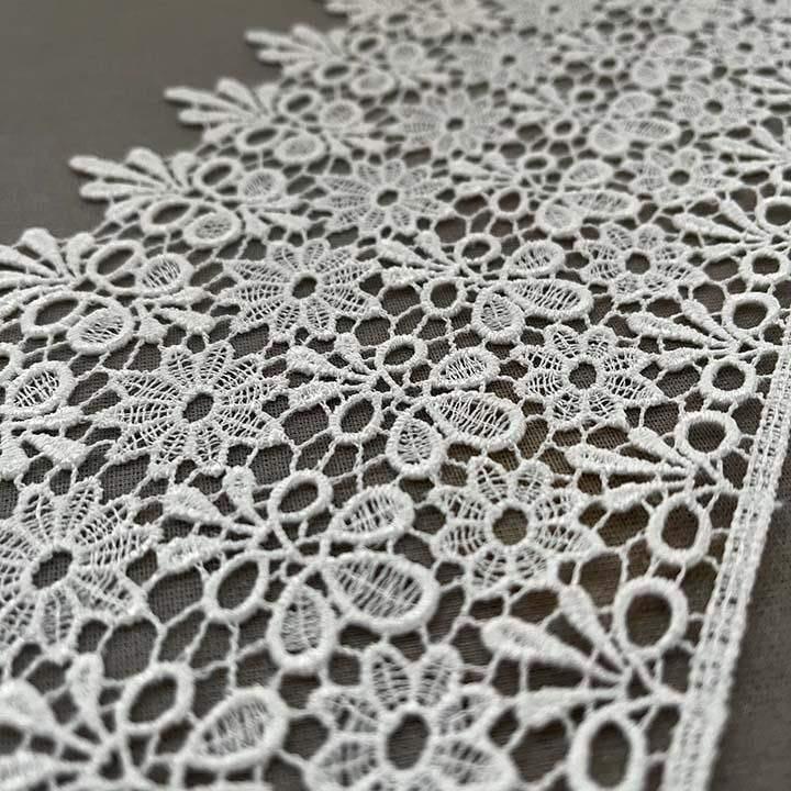 Ribbon Lace Half-Collar, Handmade Half-Collar, Obi Decoration, Kake-Eri, Date-Eri [2]