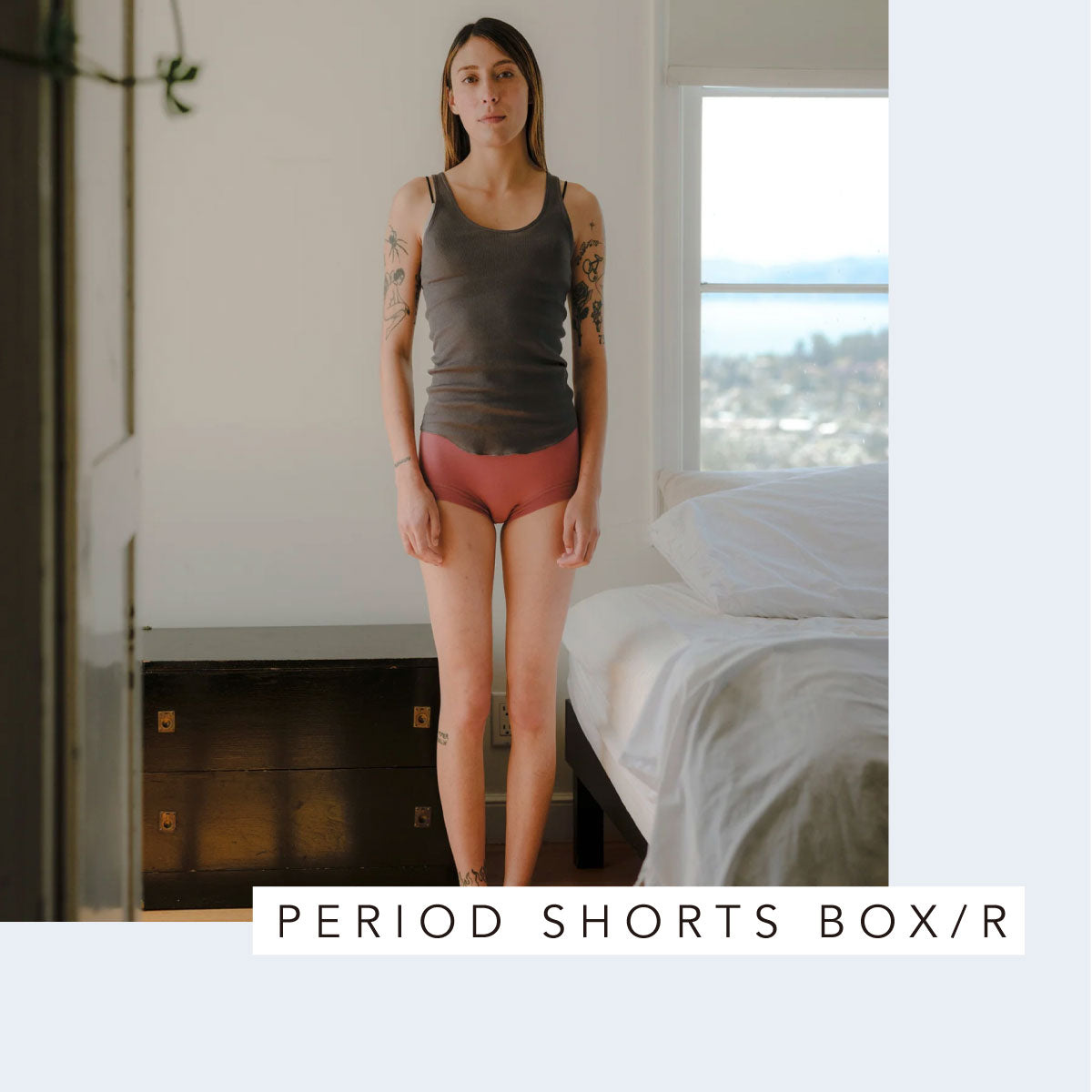 SISI FILLE PERIOD SHORTS (生理用ショーツ)オールドローズ Mサイズ2枚セット