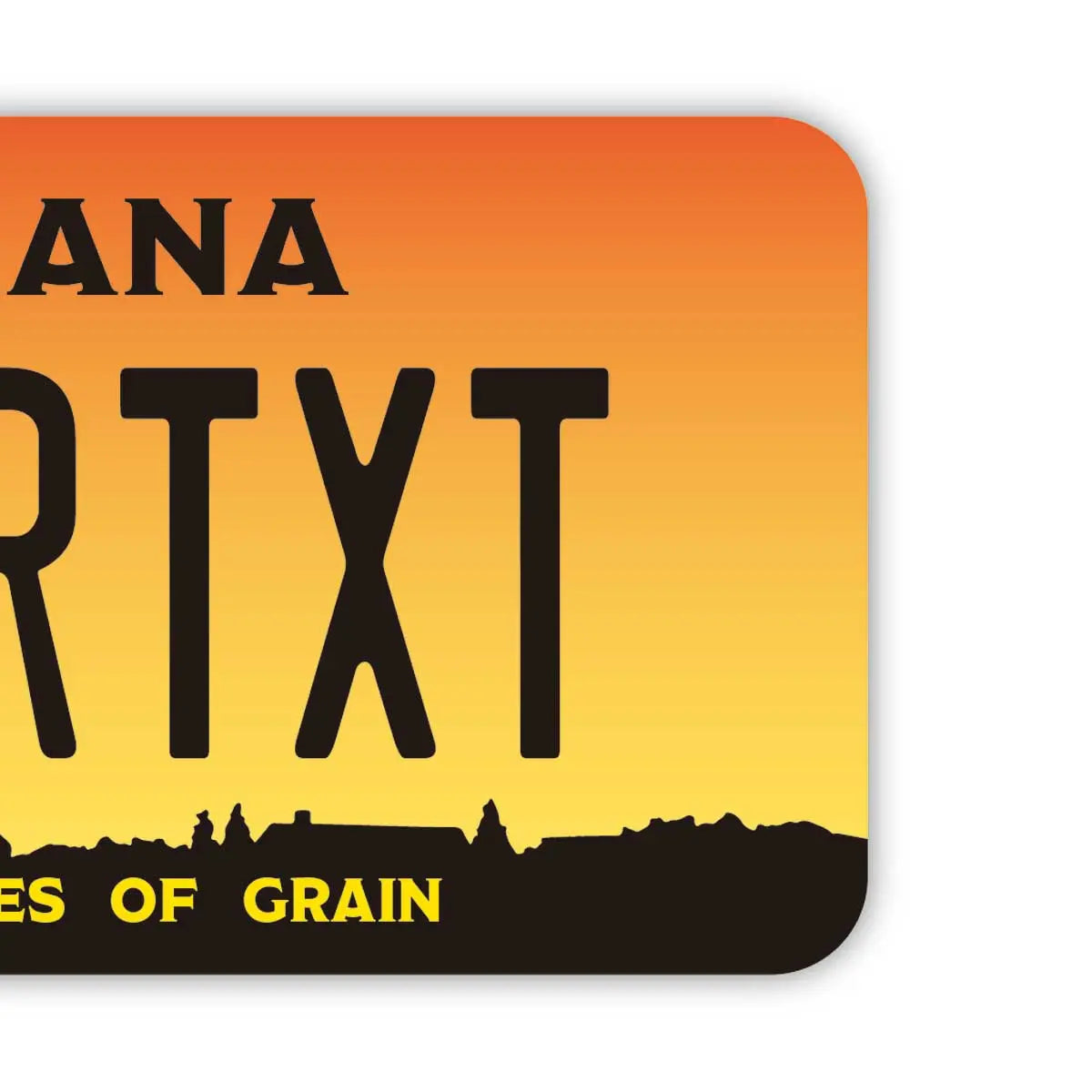 [Luggage Tag] Indiana 1993 / Original American License Plate Shape, Stylish, Anti-Loss Tag