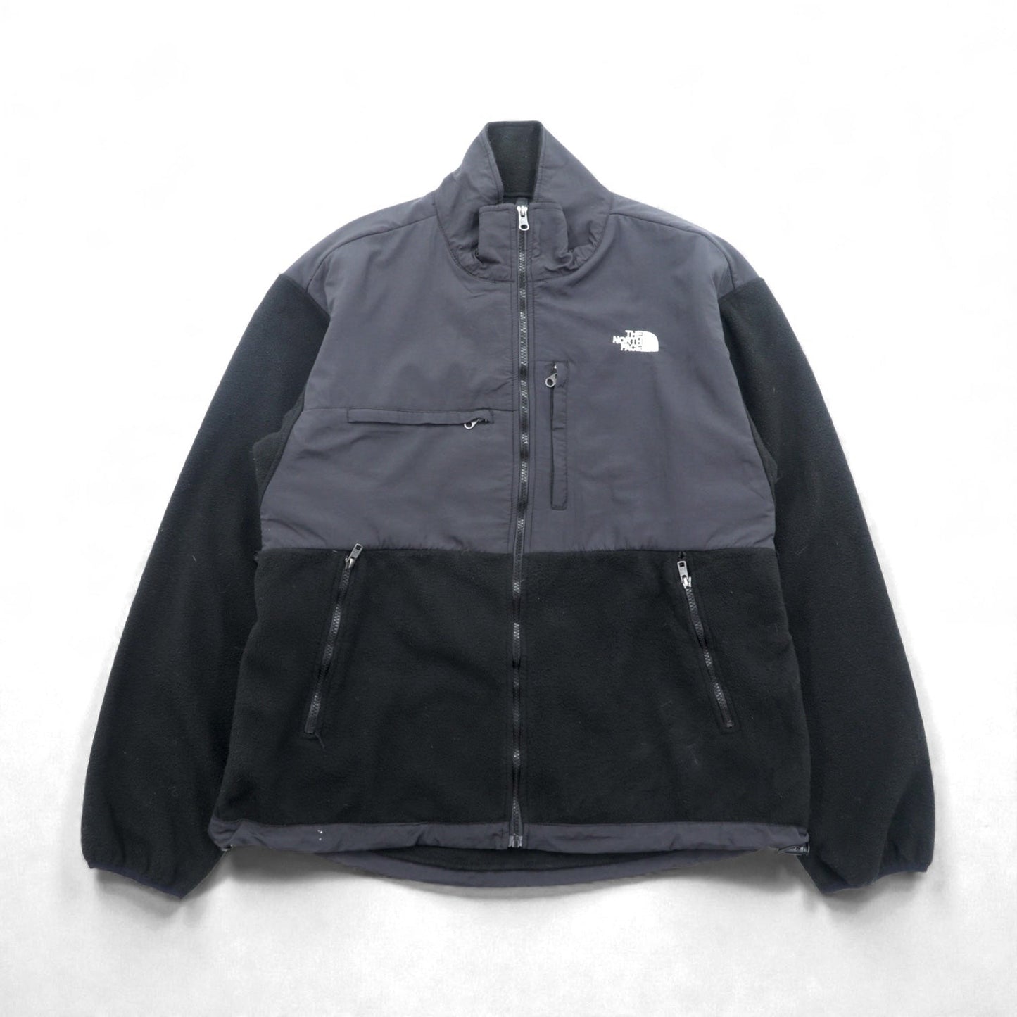 THE NORTH FACE デナリジャケット フリースジャケット XL ブラック ドローコード ナイロン切替 ベンチレーション