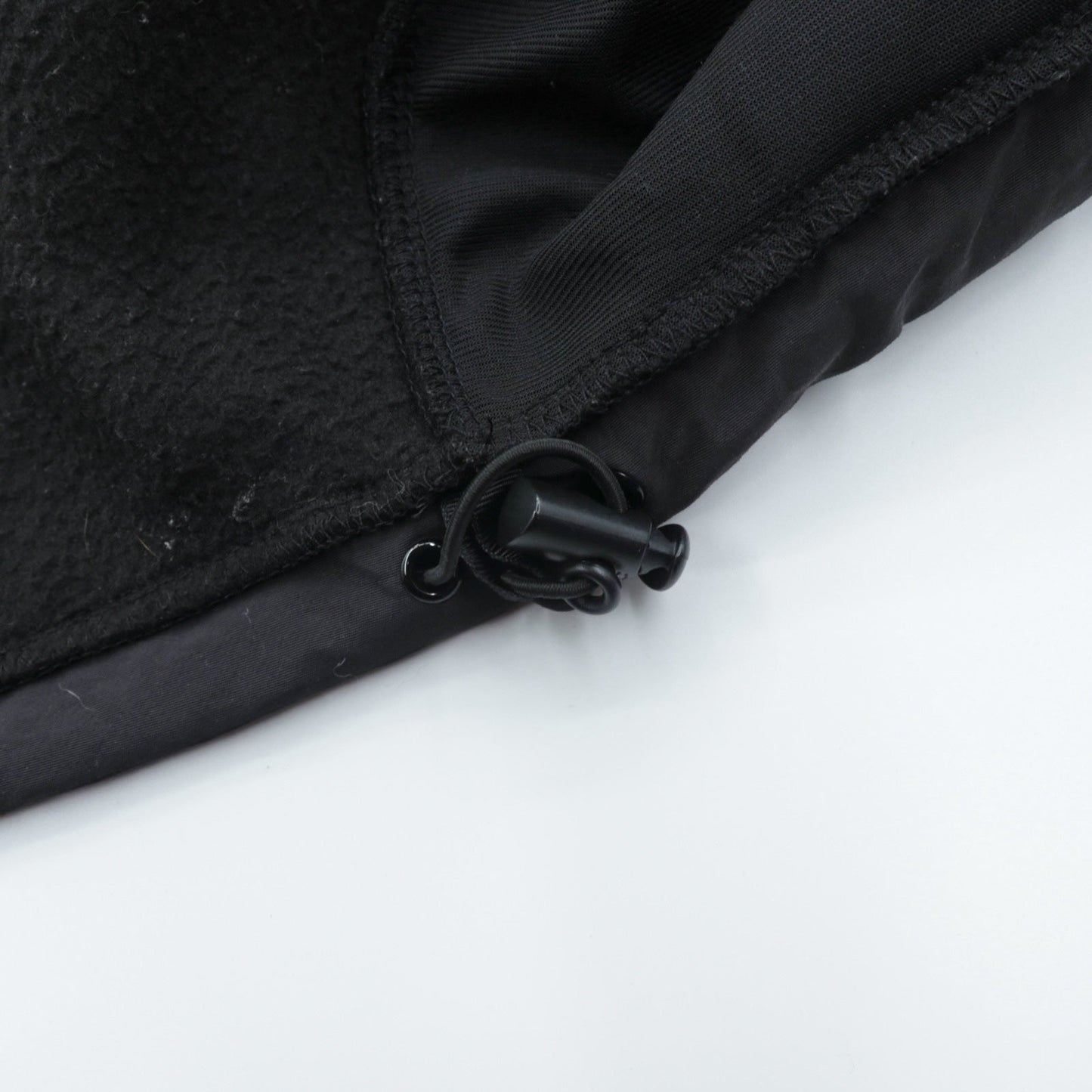 THE NORTH FACE デナリジャケット フリースジャケット XL ブラック ドローコード ナイロン切替 ベンチレーション