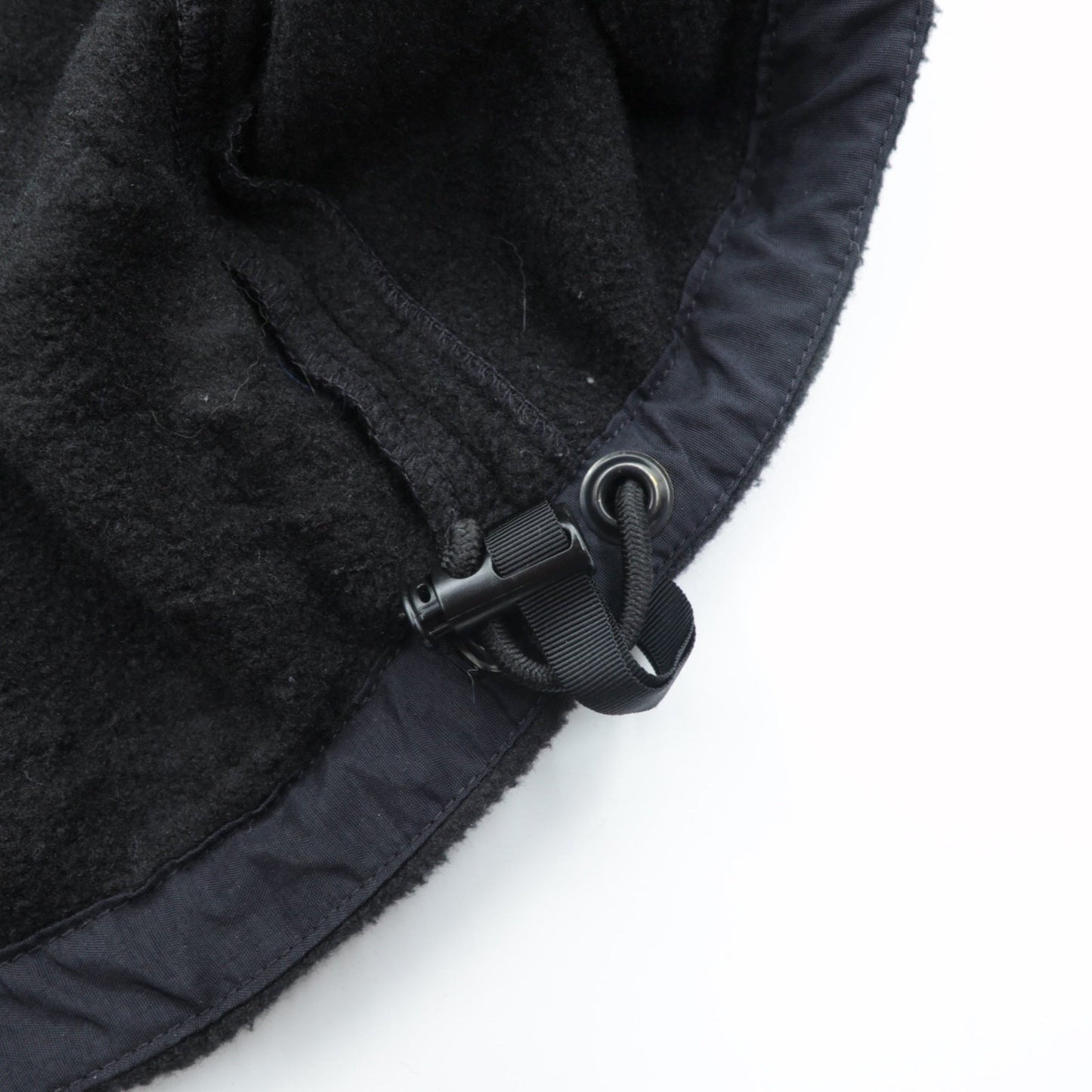 US NAVY 米軍 ECWCS GEN2 ポーラテック POLARTEC LEVEL-3 フリースジャケット L ブラック ナイロン切替 8415-01-539-4049