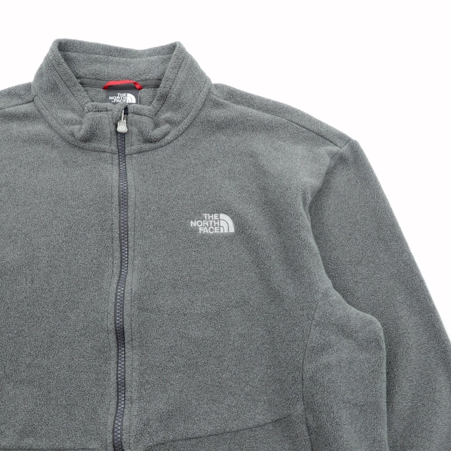THE NORTH FACE ポーラテック POLARTEC フルジップ フリースジャケット L グレー AVZE US規格