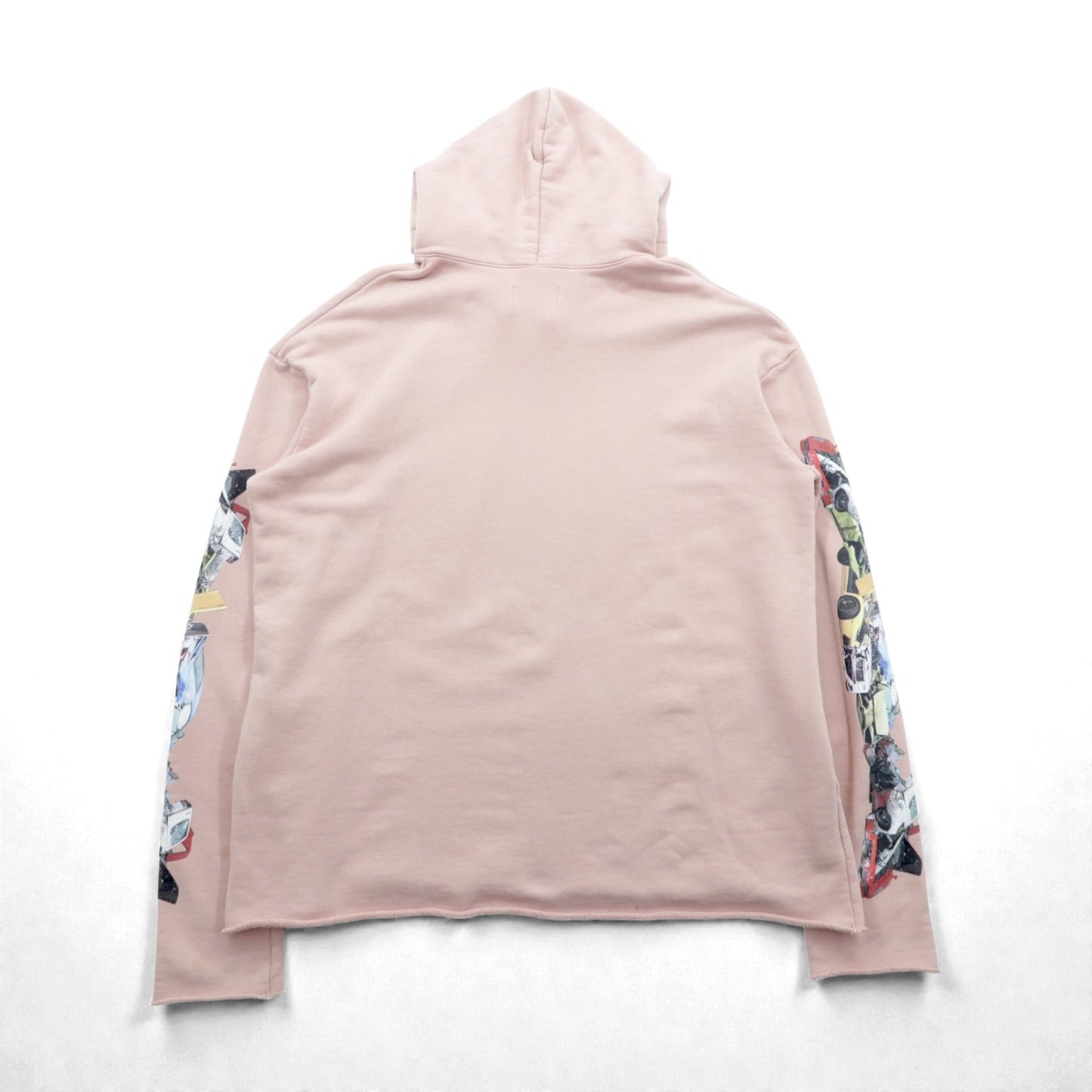KIDILL ビッグスウェットパーカー SKUM PARKA プルオーバー FREE ピンク コットン KL319 日本製