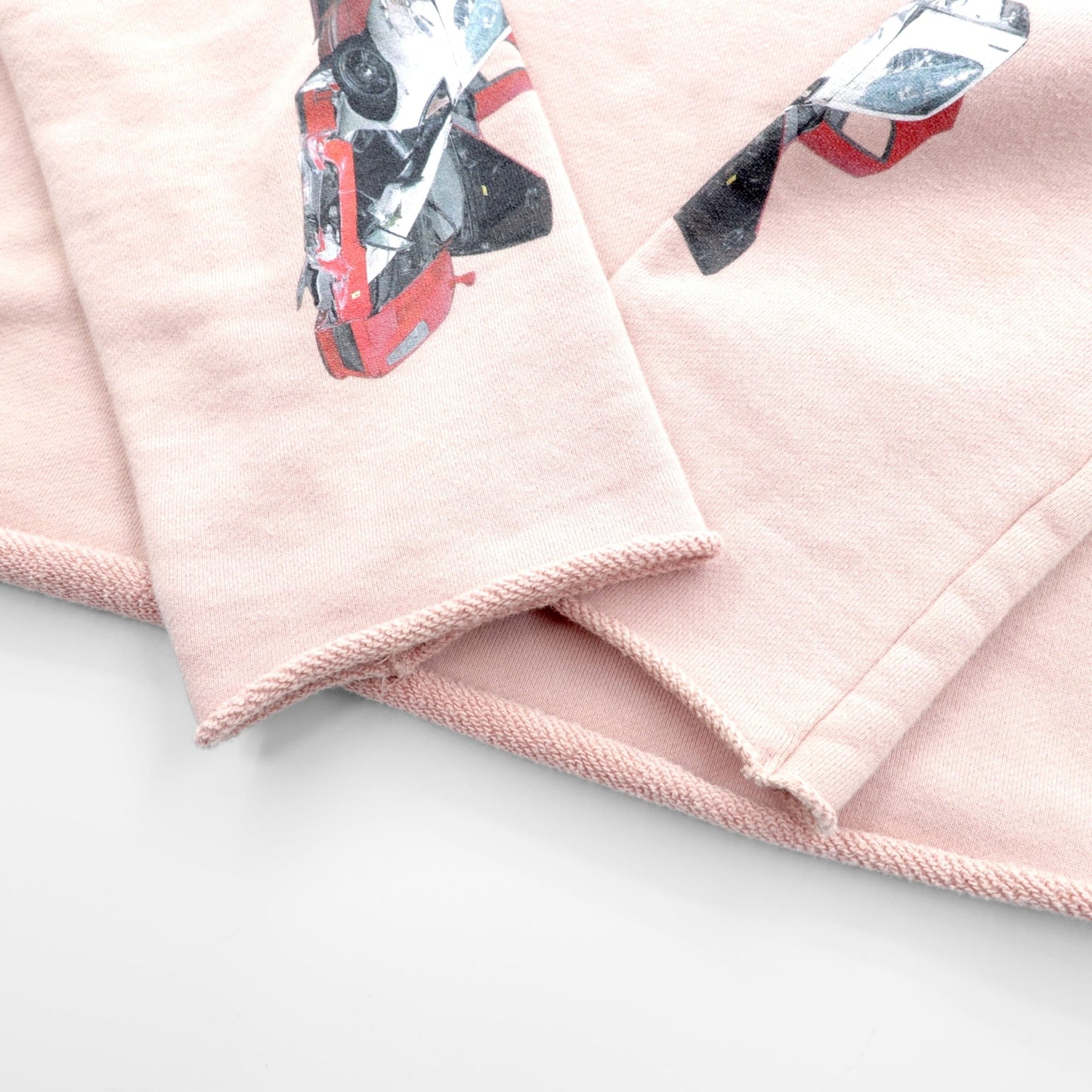 KIDILL ビッグスウェットパーカー SKUM PARKA プルオーバー FREE ピンク コットン KL319 日本製