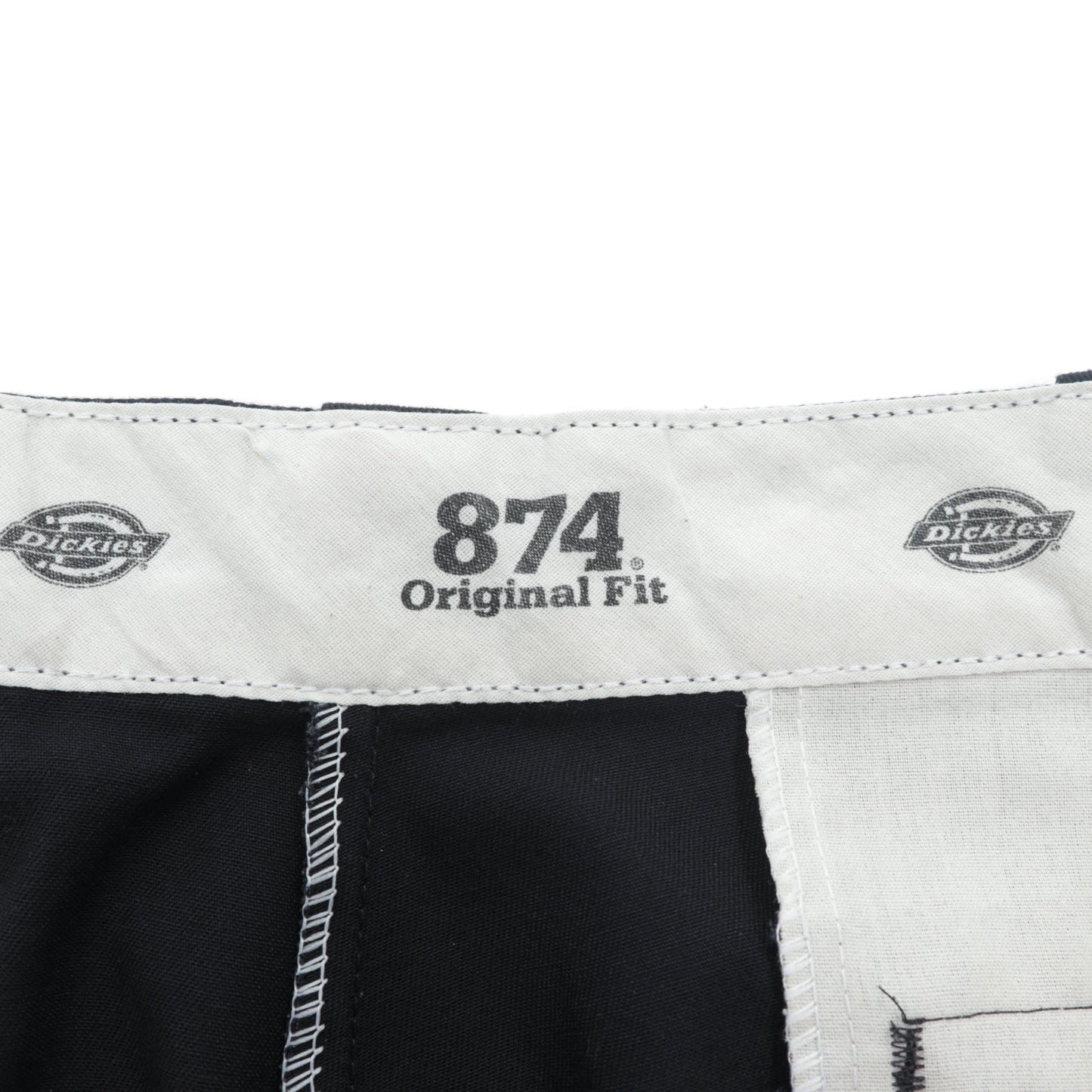 Dickies 874 オリジナルフィット チノパンツ ワークパンツ L ブラック ポリエステル
