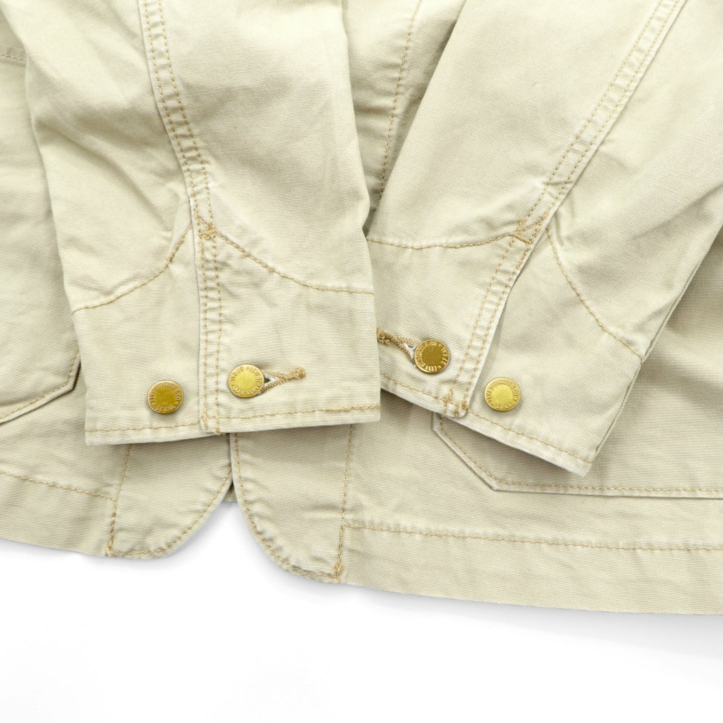 Levi's エンジニアコート カバーオール L ベージュ コットン STRETCH 29655