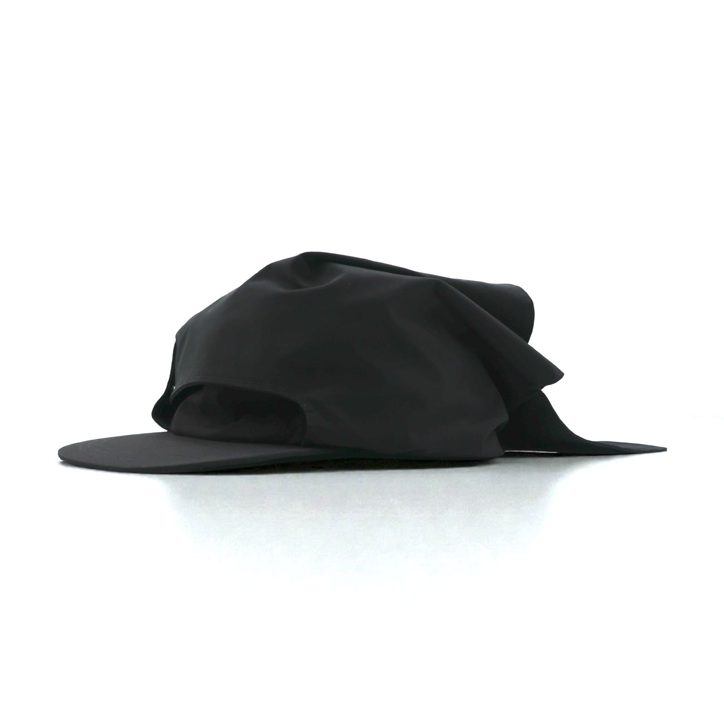 OAMC 2WAY キャップ VEILED CAP バラクラバ ブラック サンシェード 着脱可 ドローコード 23A28OAB17 TESBA032 イタリア製