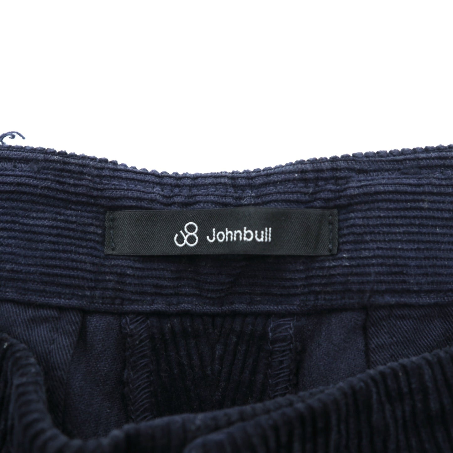 Johnbull 日本製 コーデュロイ トラウザーズ スラックス パンツ L ネイビー テーパード 11754