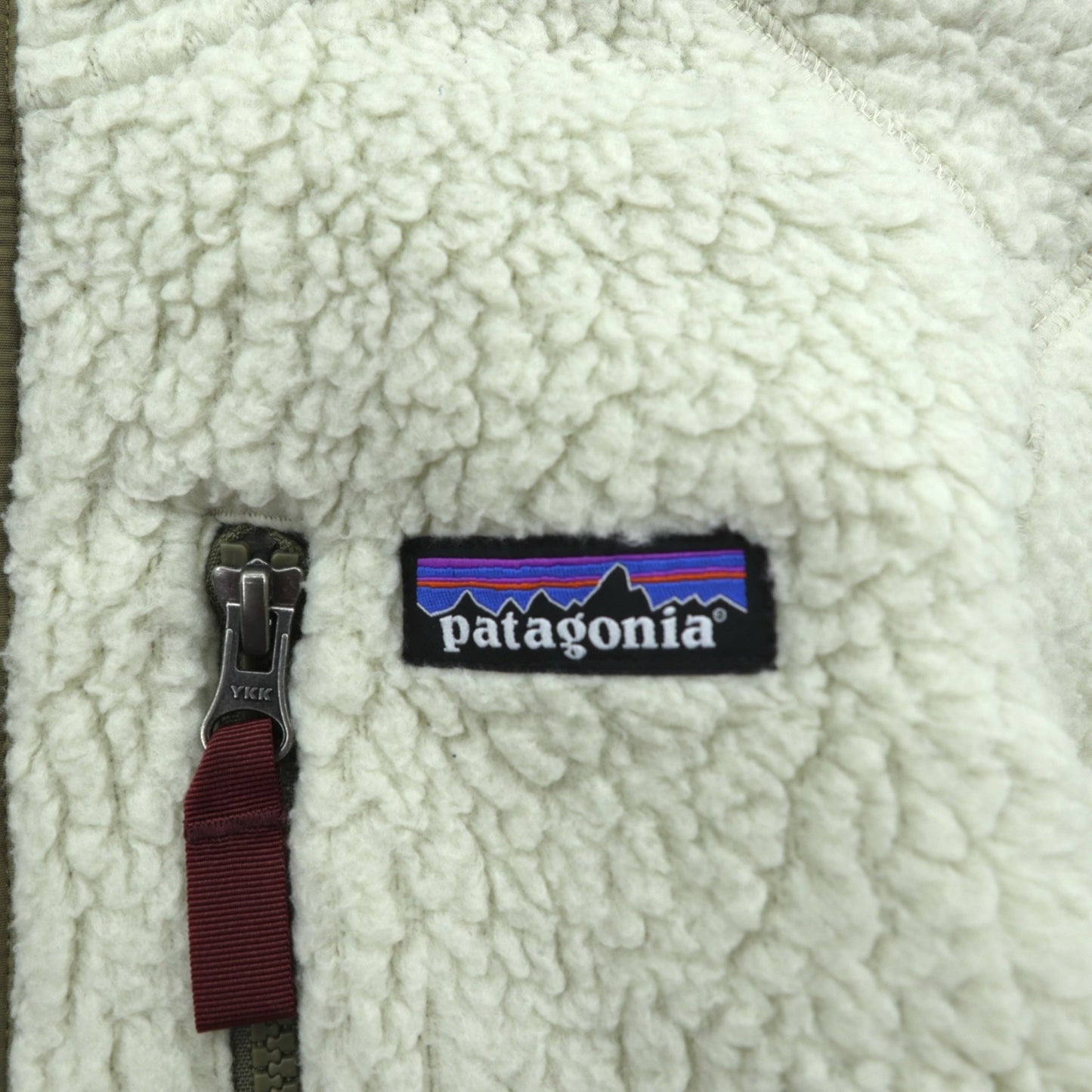 Patagonia レトロ パイル フーディー Retro Pile Hoody ボア フリースジャケット パーカー M ナチュラル 22805