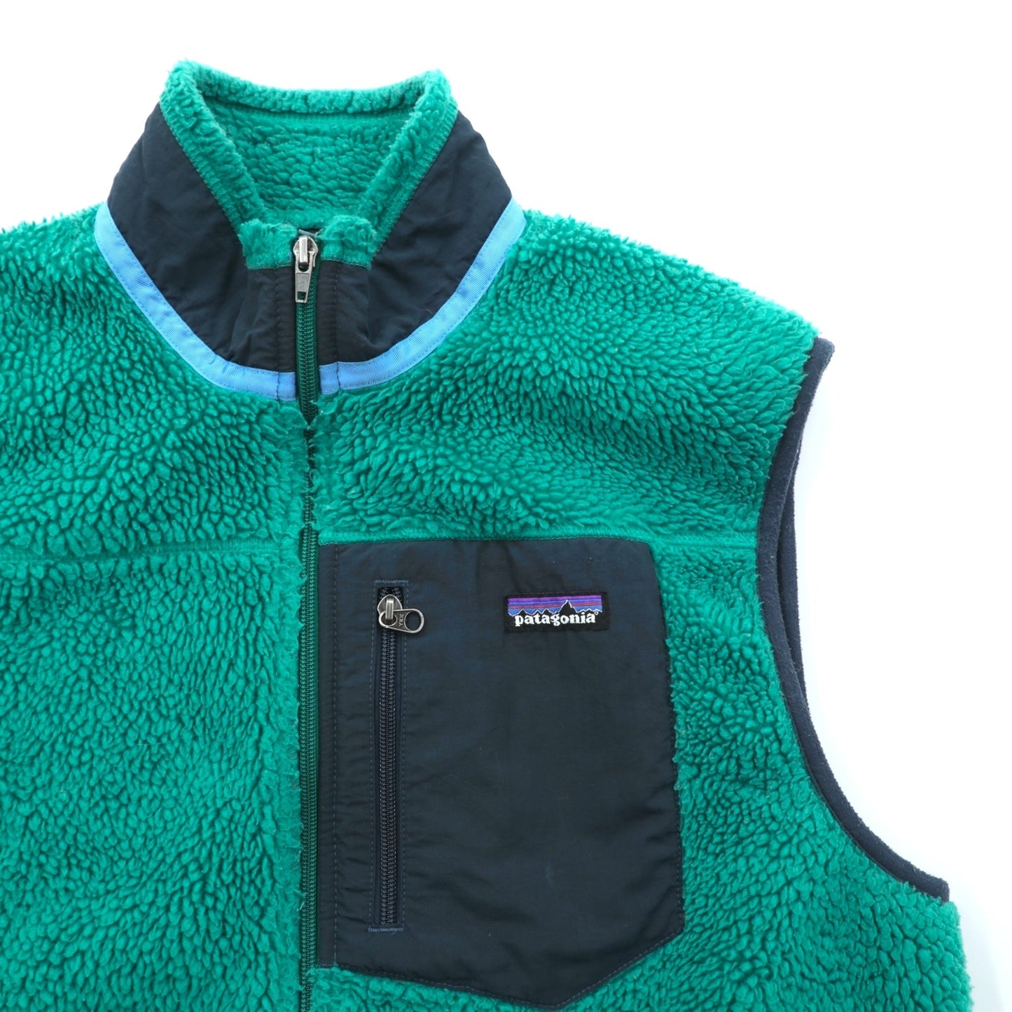 Patagonia クラシック レトロ X Classic RetroX ボア フリースベスト L グリーン 23047