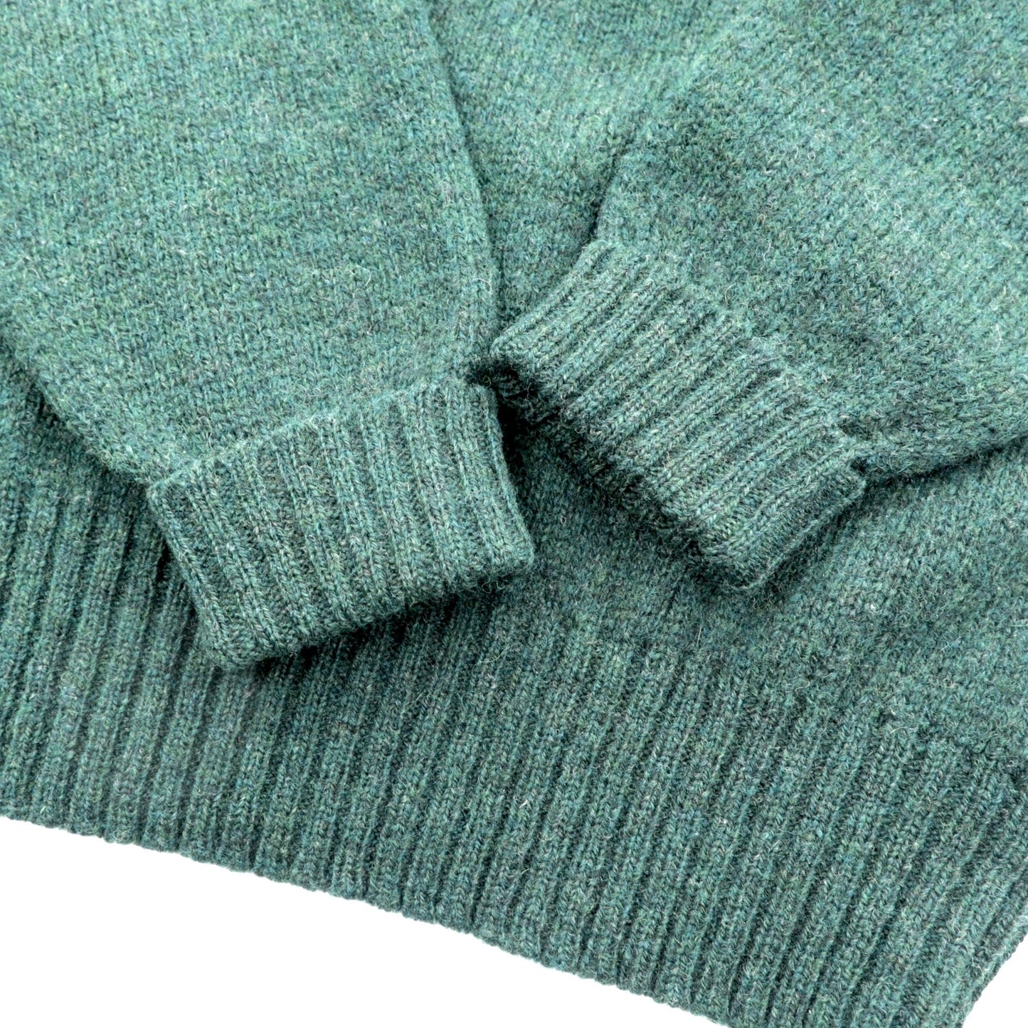Polo Ralph Lauren 90年代 クルーネック ニット セーター L カーキ ウール スモールポニー刺繍