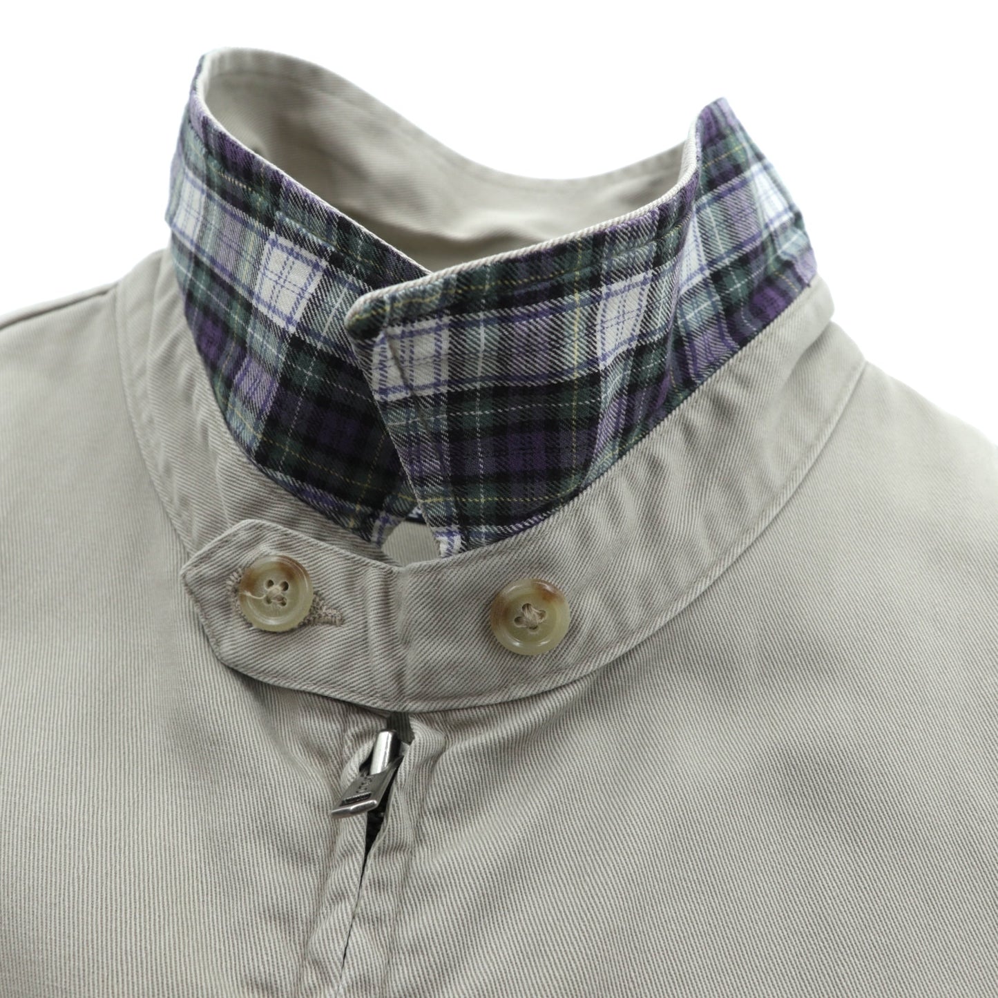 Polo Ralph Lauren 90年代 スウィングトップ ハリントンジャケット XL ベージュ スモールポニー刺繍 チンストラップ