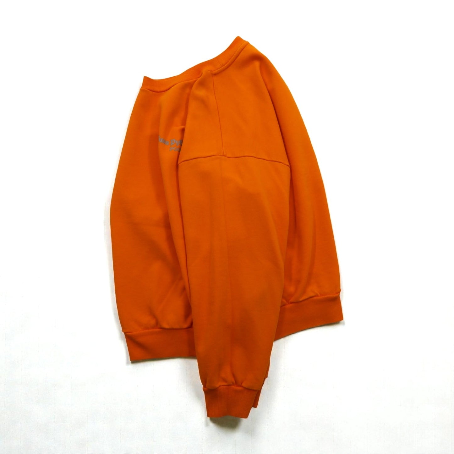 Gosha Rubchinskiy クルーネック スウェット トレーナー L オレンジ ワンポイントロゴ G011-T009 トルコ製