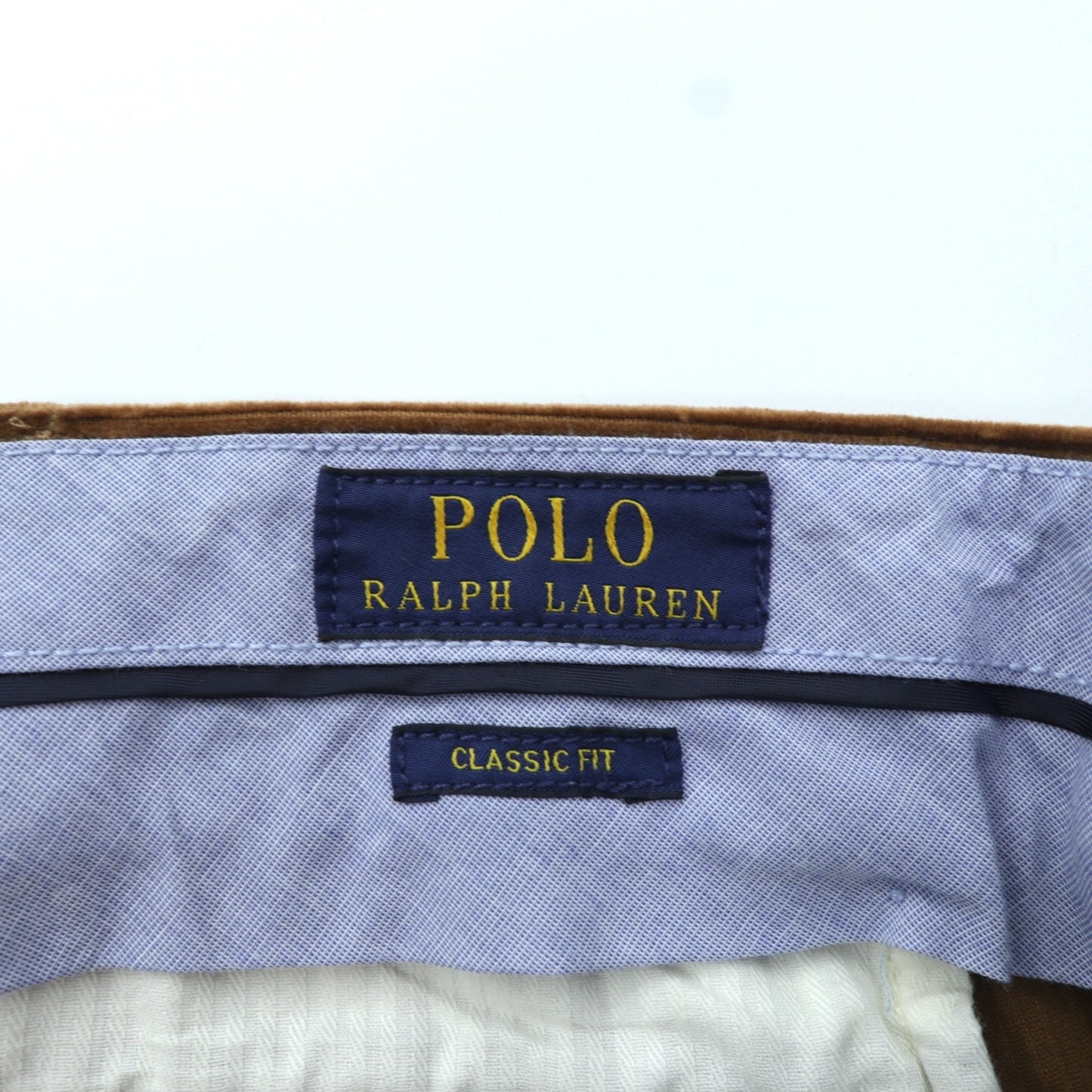 Polo Ralph Lauren クラシックフィット コーデュロイ チノパンツ スラックス XL ブラウン