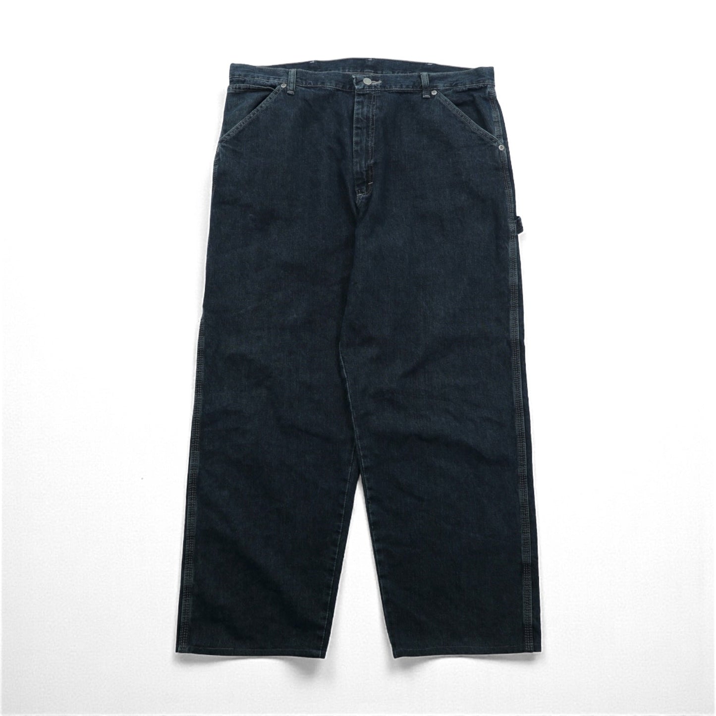 Wrangler ペインター デニムパンツ ワイド ジーンズ XL ダーク インディゴ ビッグサイズ 94LSWQW