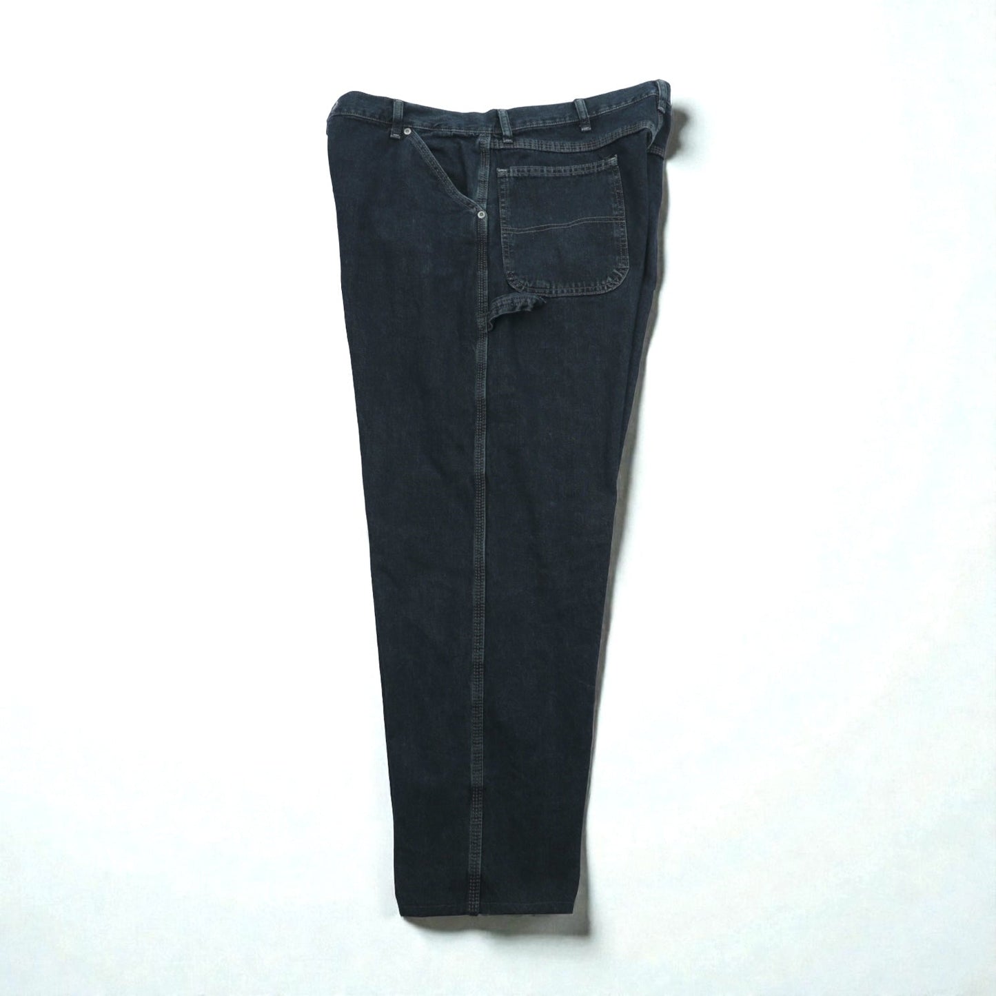 Wrangler ペインター デニムパンツ ワイド ジーンズ XL ダーク インディゴ ビッグサイズ 94LSWQW