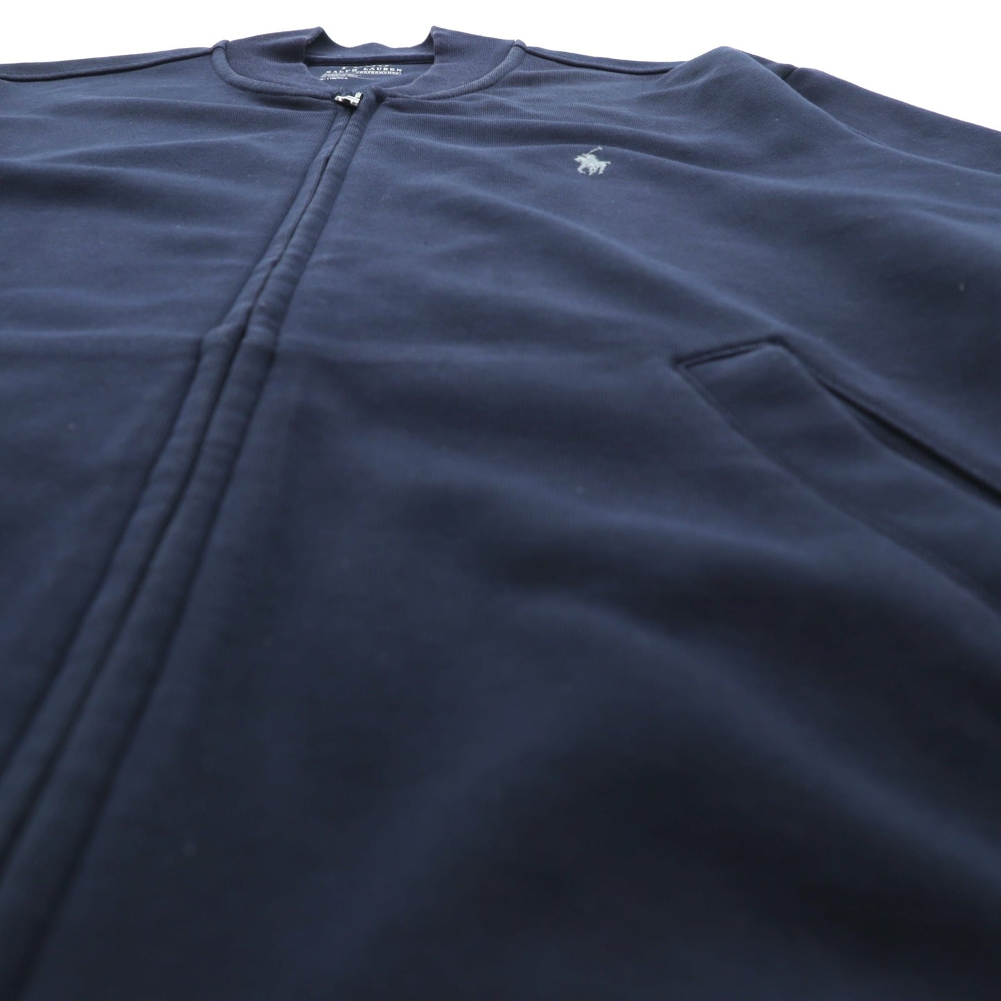 Polo Ralph Lauren PERFORMANCE トラックジャケット ジャージ フルジップ ブルゾン M ネイビー スモールポニー刺繍
