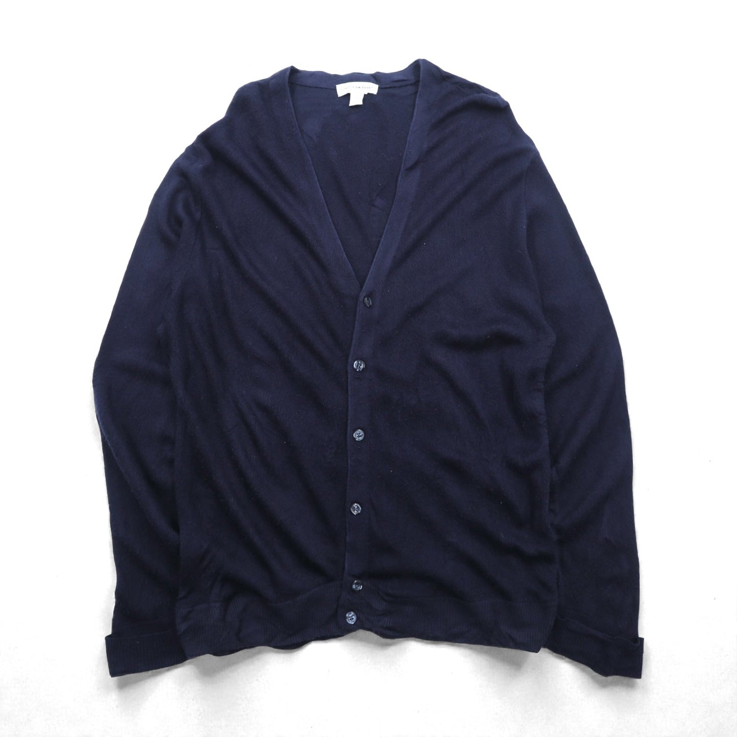 Cypress Links 90s Vintage Knitwear Vネック カーディガン XL ネイビー アクリルニット 90年代