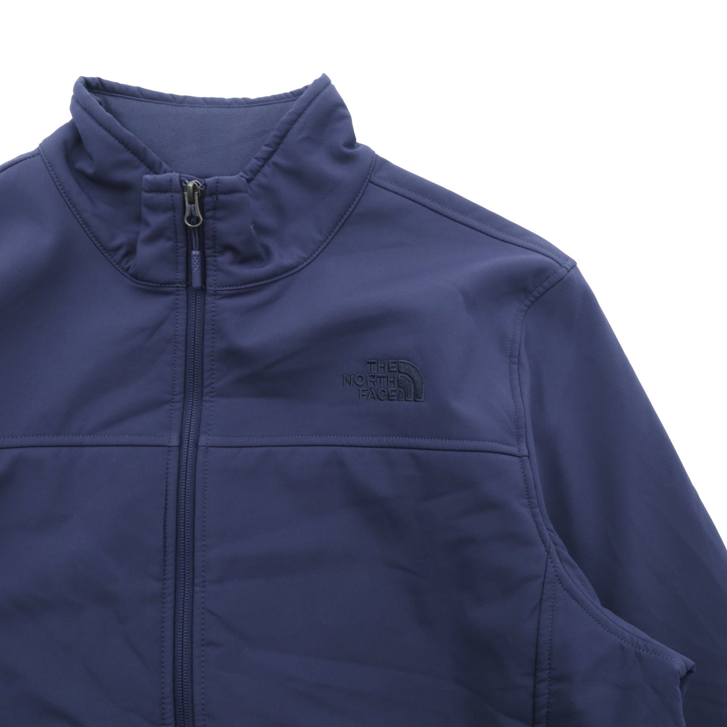 THE NORTH FACE エイペックス クロム サーマル ジャケット APEX CHNROMIUM THERMAL JACKET ソフトシェル フリースジャケット XL ネイビー ドローコード 裏ボア NF0A2TBA WINDWALL