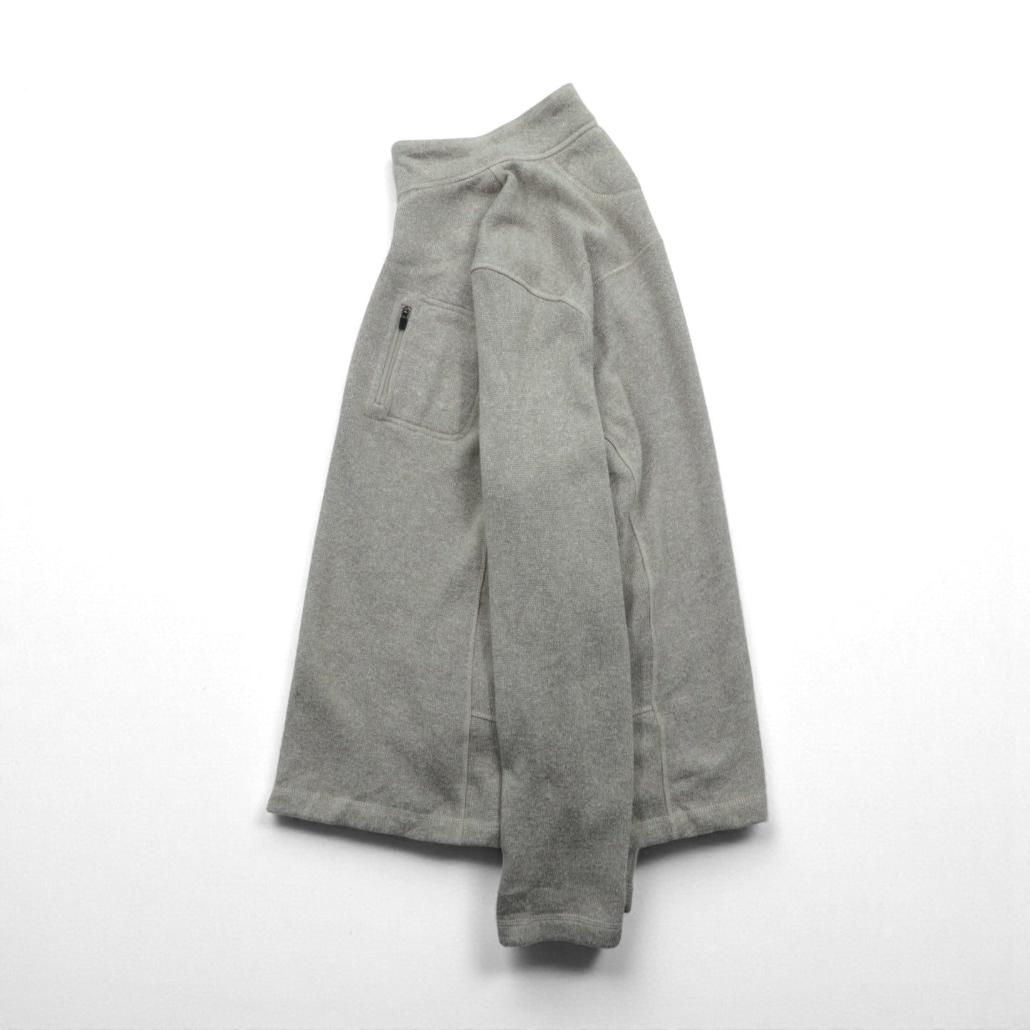 Woolrich ハーフジップ フリース プルオーバー セーター フリースジャケット XL ベージュ HMQ00235