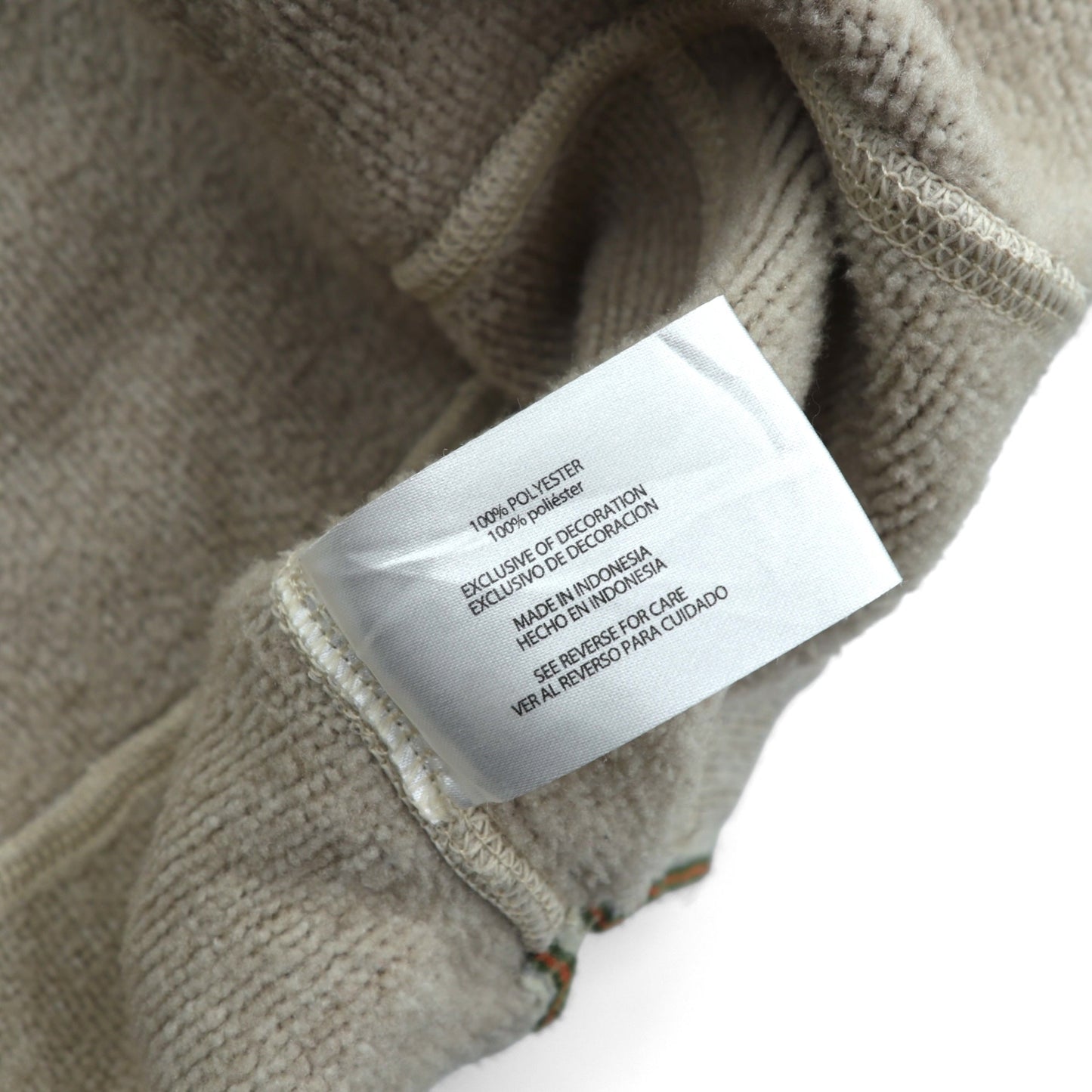 Woolrich ハーフジップ フリース プルオーバー セーター フリースジャケット XL ベージュ HMQ00235