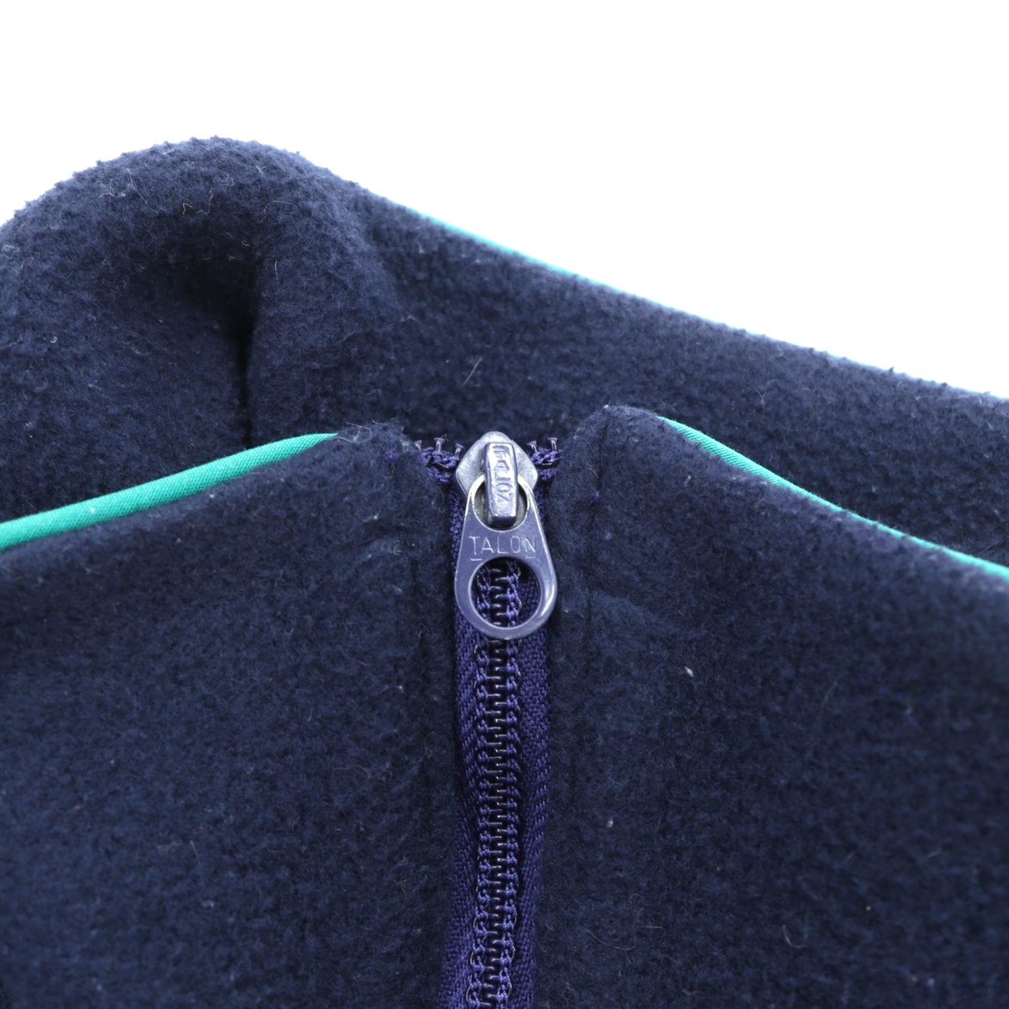 THE NORTH FACE 80年代 USA製 ヴィンテージ プルオーバー フリースジャケット S ネイビー ハーフジップ ハイネック スタンドカラー 茶タグ TALONジップ
