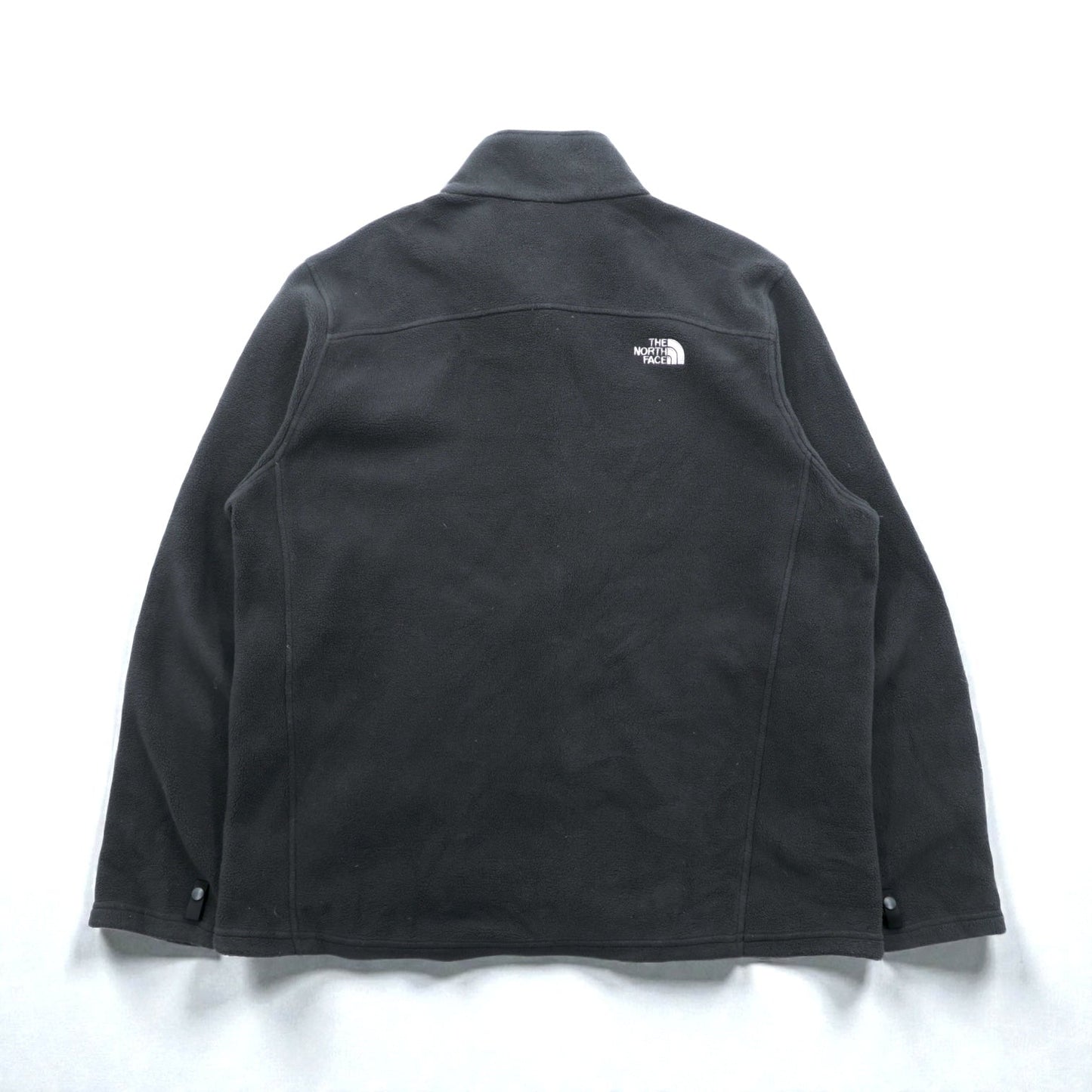 THE NORTH FACE 速乾 FLASHDRY フリースジャケット XL ブラック ドローコード スタンドカラー RDT300 AOFC