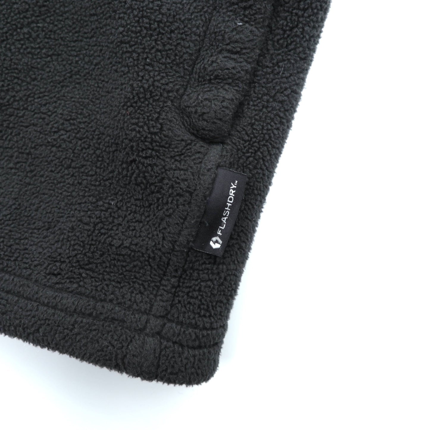 THE NORTH FACE 速乾 FLASHDRY フリースジャケット XL ブラック ドローコード スタンドカラー RDT300 AOFC