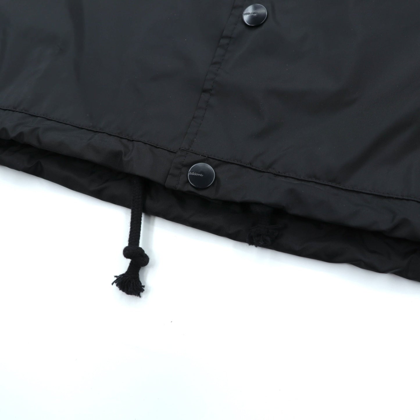 adidas originals コーチジャケット XL ブラック ドローコード ナイロン Torison CoachナイロンジャケットJacket Retro GD6012
