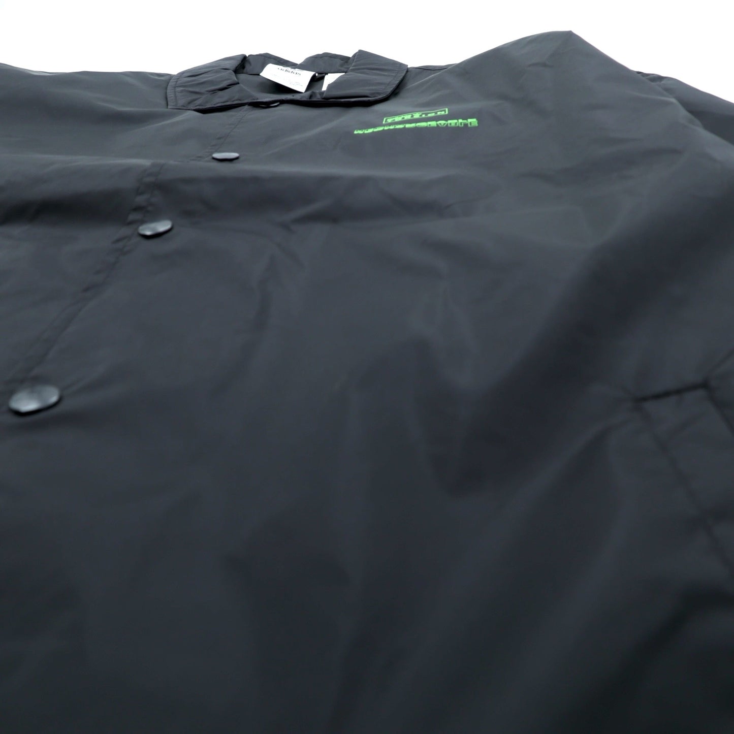 adidas originals コーチジャケット XL ブラック ドローコード ナイロン Torison CoachナイロンジャケットJacket Retro GD6012