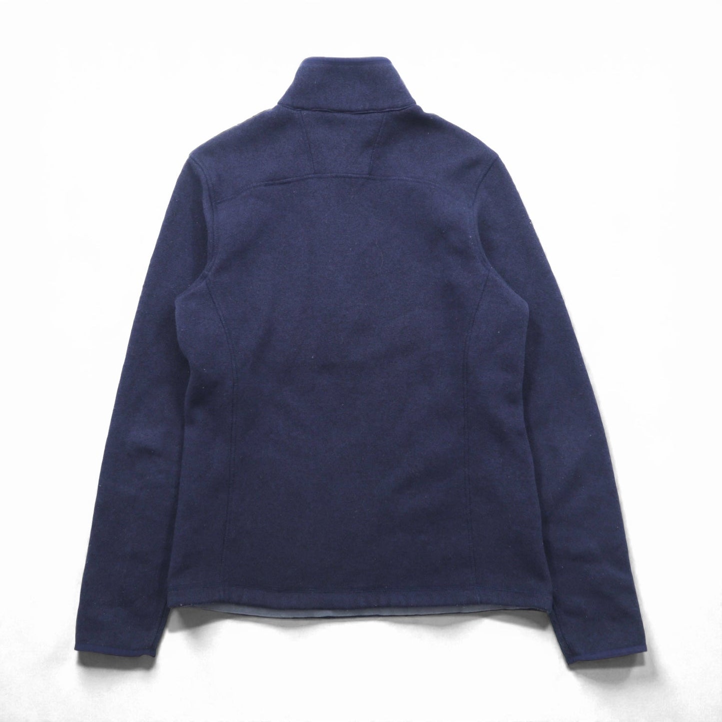 THE NORTH FACE ハーフジップ フリースジャケット M ネイビー スタンドカラー 胸ポケット A7TM 海外規格