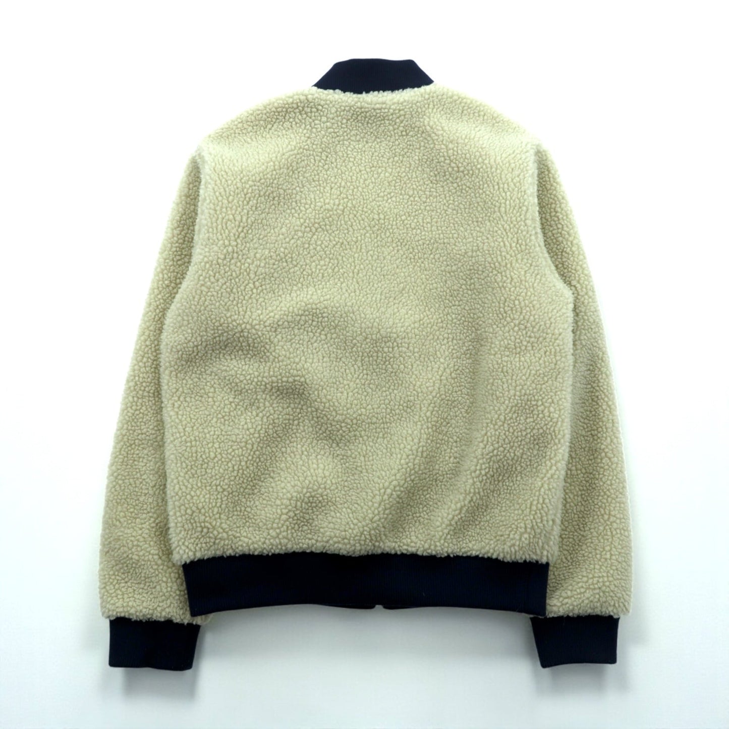 Patagonia レトロX 廃番 ボマージャケット Retro X Bomber Jkt ボア フリースジャケット S ナチュラル × ネイビー 22830