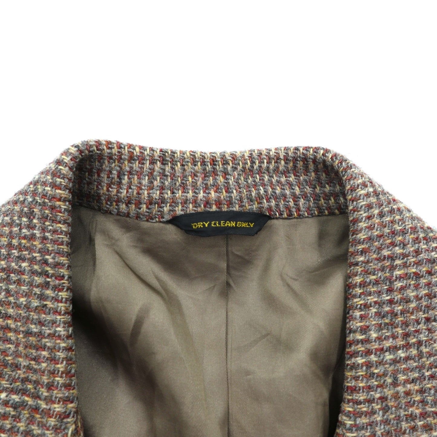 Harris Tweed 90年代 USA製 ツイード ブレザー 2B テーラードジャケット XL ウール くるみボタン Lord & TAYLOR