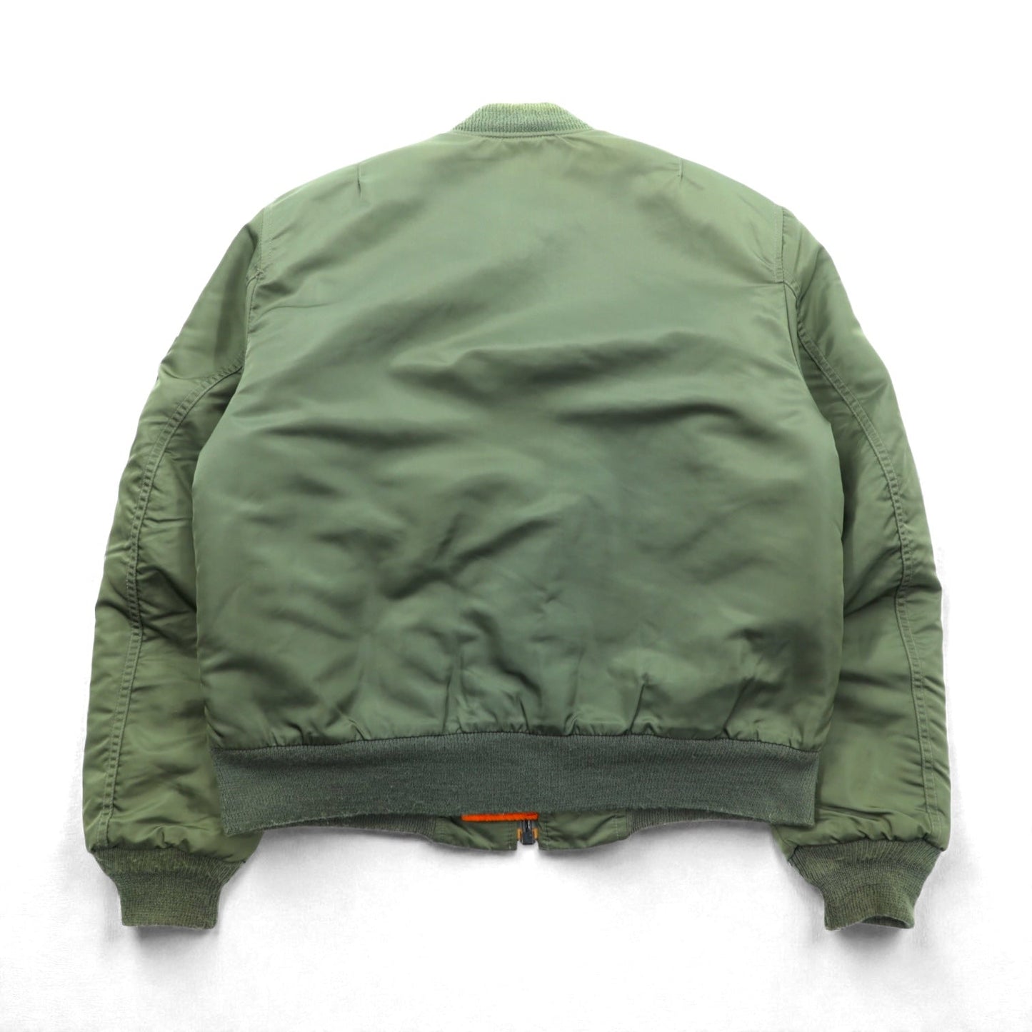 SPIEWAK 80年代 USA製 MA-1 フライトジャケット L カーキ リバーシブル GOLDEN FLEECE 1018-695-1621 SCOVILジップ