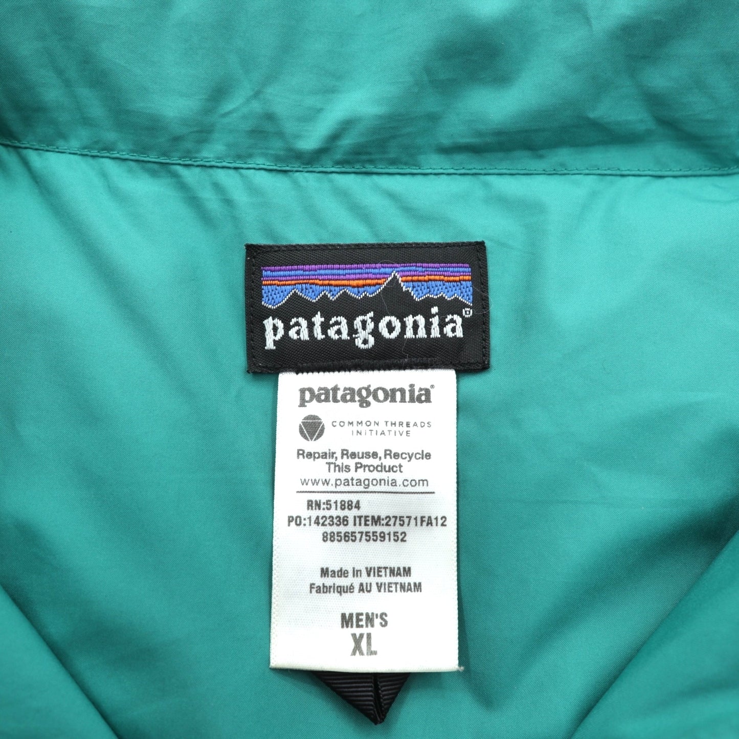 Patagonia スリングショット ダウンベスト Slingshot Down Vest スナップボタン XL ブラウン ウエスタン 27571FA12