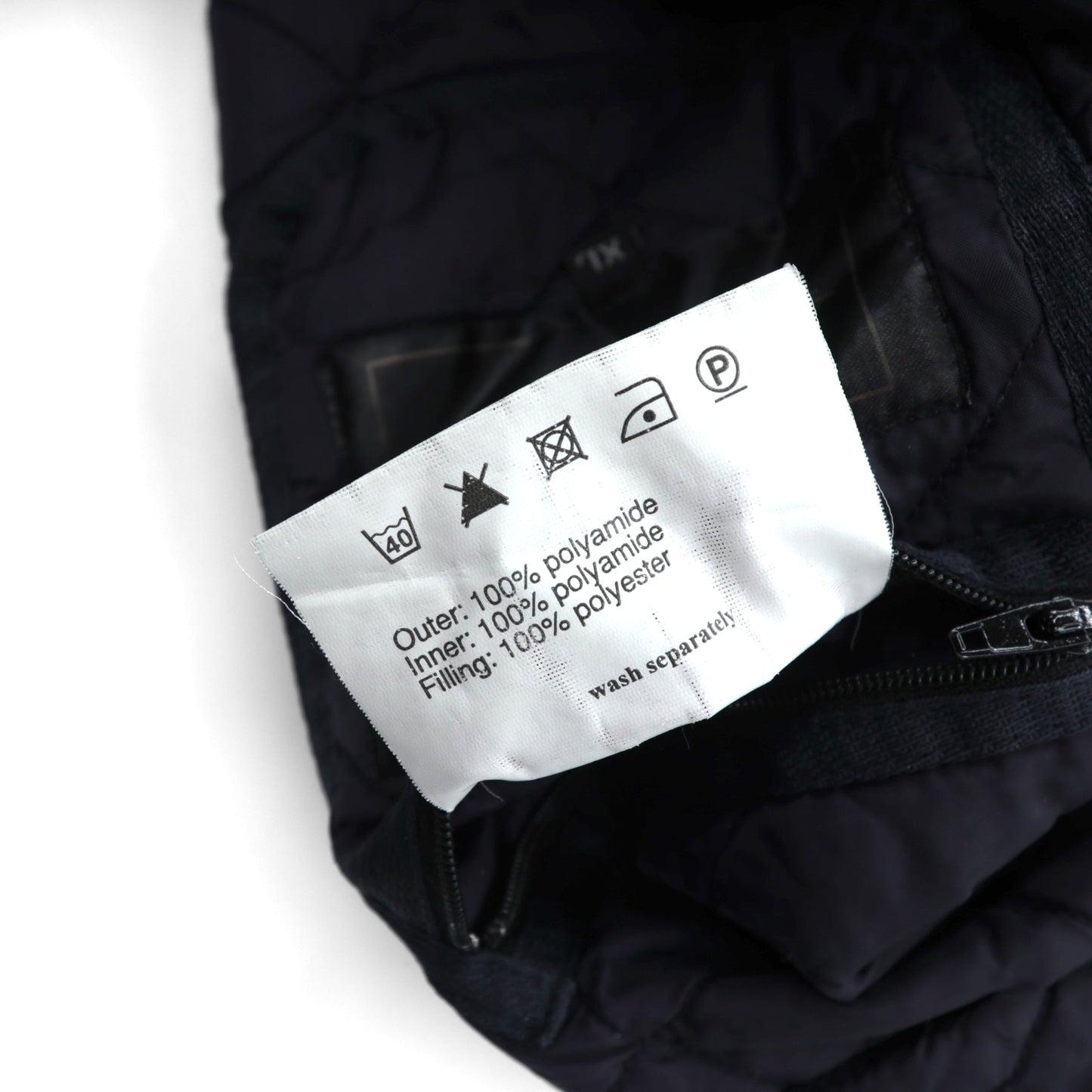 Barbour キルティングジャケット LIDDESDALE JACKET XL ネイビー 襟コーデュロイ 中綿 MQU0001NY91