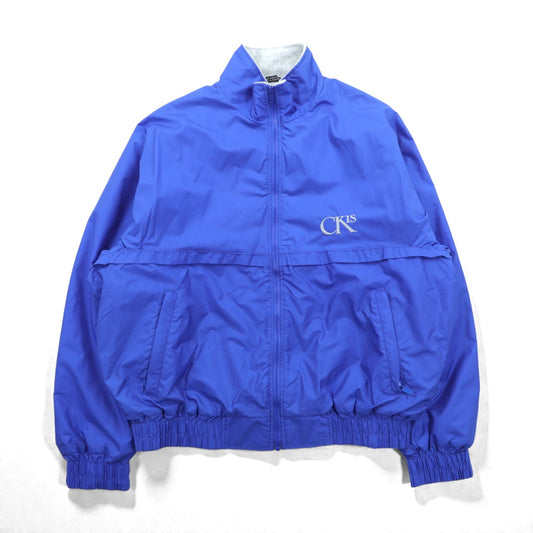 80s Canada Vintage Windbreaker Jacket ナイロンジャケットThinsulate 中綿 XL フリースライナー ブルー 80年代 カナダ製