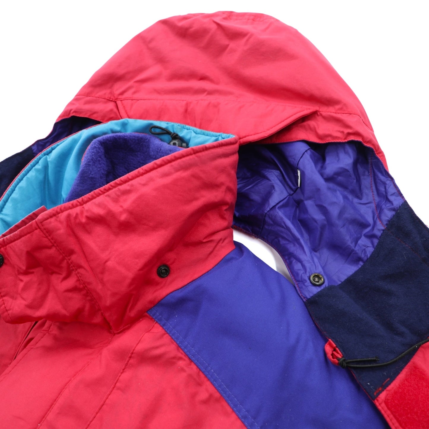 THE NORTH FACE 90年代 USA製 EXTREME エクストリーム 中綿 ダウンジャケット M レッド ナイロン