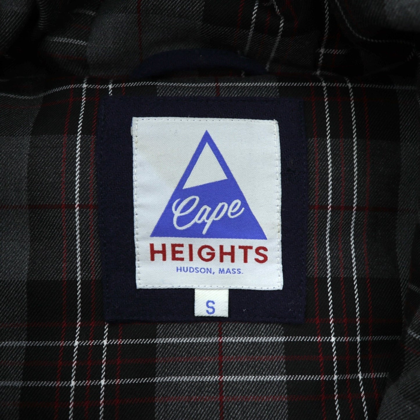 International Gallery BEAMS 別注 Cape HEIGHTS ダウンジャケット S ネイビー ダブルジップ ダッフル Landis WOOL CH9111818