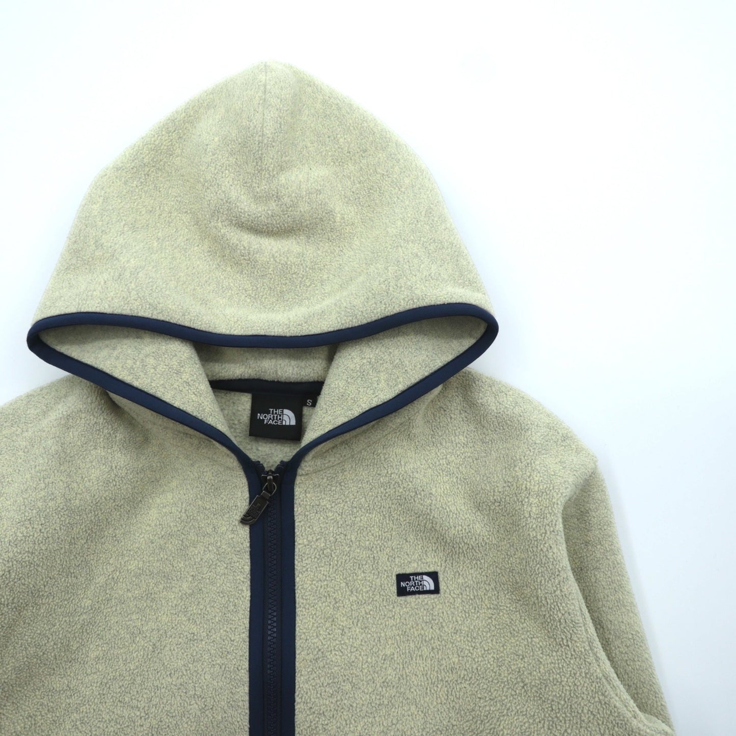 THE NORTH FACE フリースジャケット ジップパーカー S オートミール ARMADILLA FullZip Hoodie NA61831