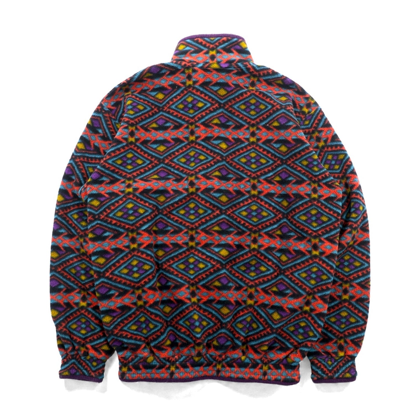 TARAS BOULBA 90年代 ポーラテック POLARTEC 総柄 フリースジャケット L マルチカラー 日本製