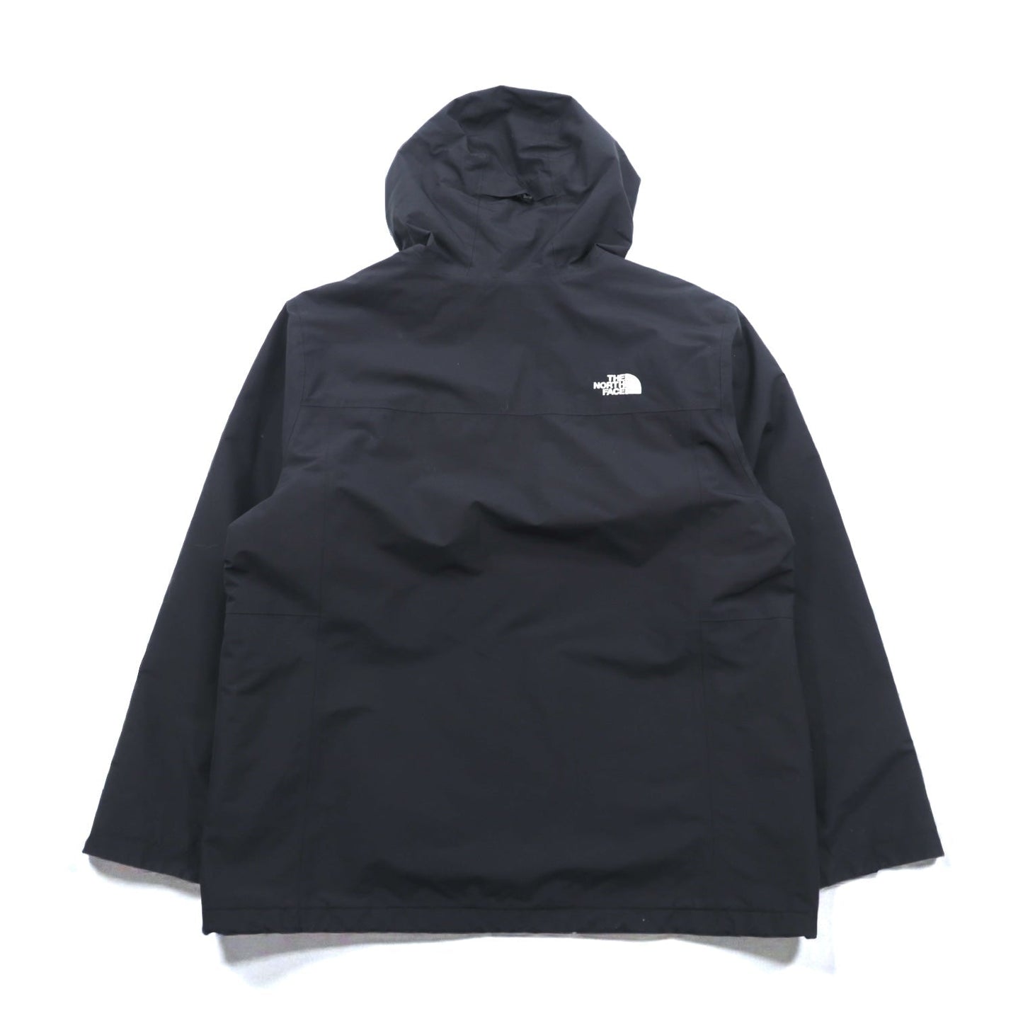 THE NORTH FACE アウトドア マウンテンパーカー XL ブラック ナイロン 防水 DRYVENT ジップインジップ搭載 ドローコード GALLIO TRICLIMATE JACKET NF0A3VL7