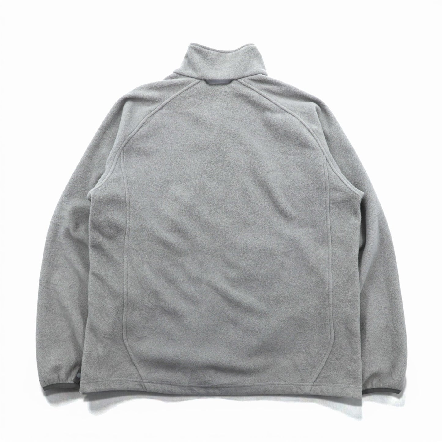 THE NORTH FACE フルジップ フリースジャケット M グレー スタンドカラー AXM6