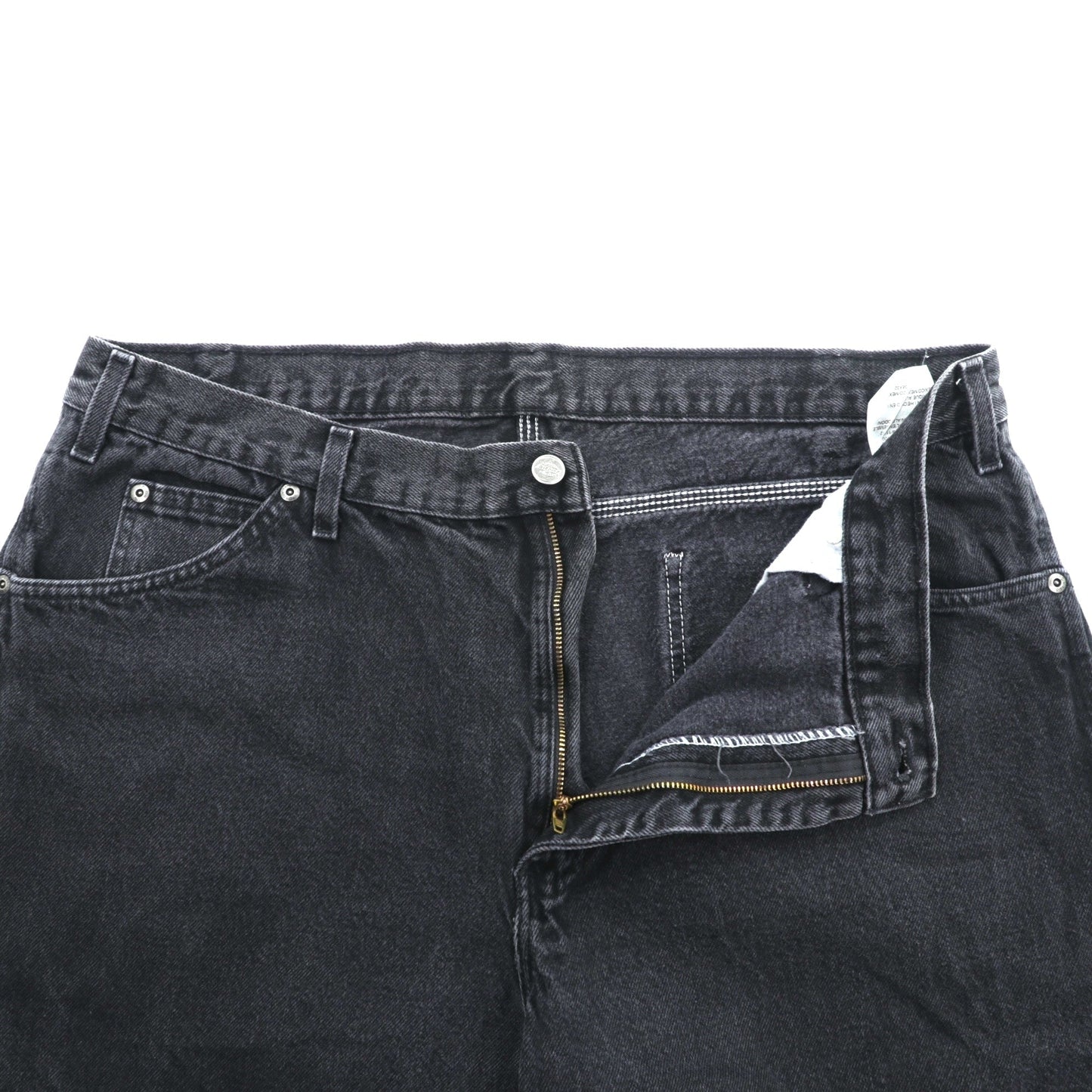 Dickies ブラック デニムペインターパンツ ジーンズ XL ブラック CARPENTER 1993RBB